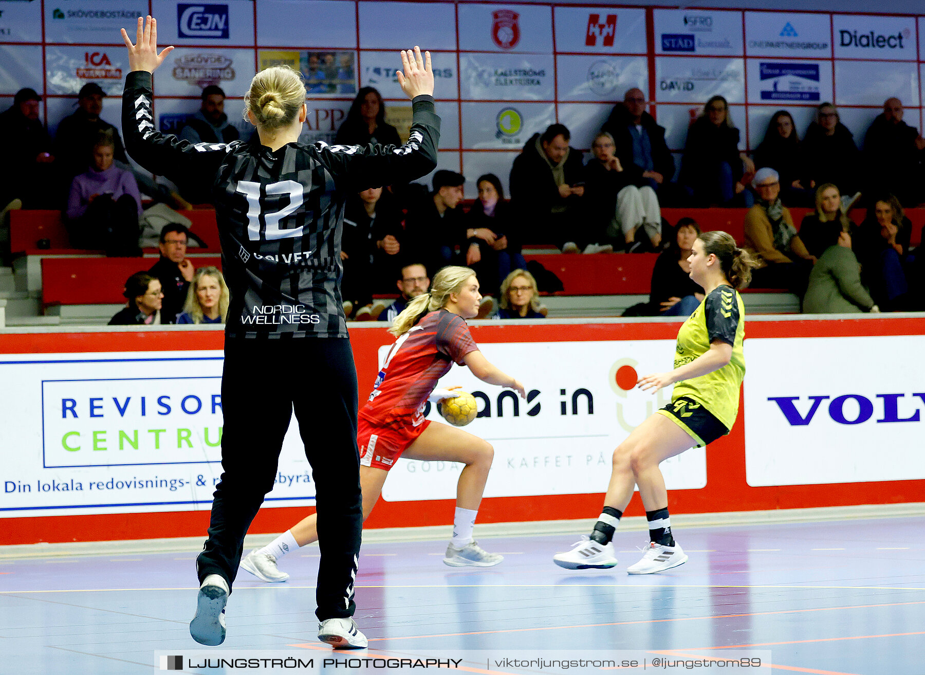 USM F18 Steg 4 Skövde HF-Kärra HF 13-23,dam,Skövde Idrottshall,Skövde,Sverige,Ungdoms-SM,Handboll,2024,332179