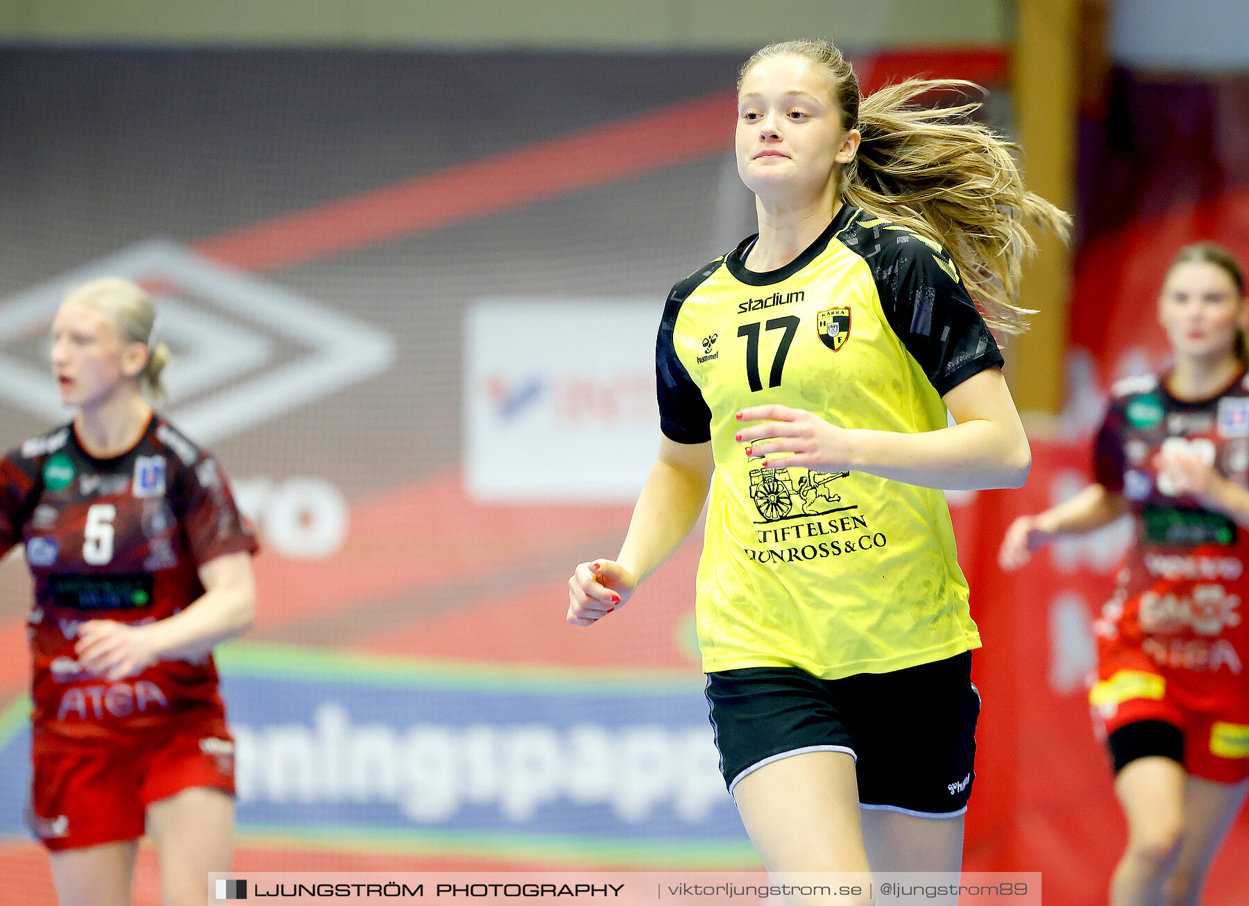 USM F18 Steg 4 Skövde HF-Kärra HF 13-23,dam,Skövde Idrottshall,Skövde,Sverige,Ungdoms-SM,Handboll,2024,332187