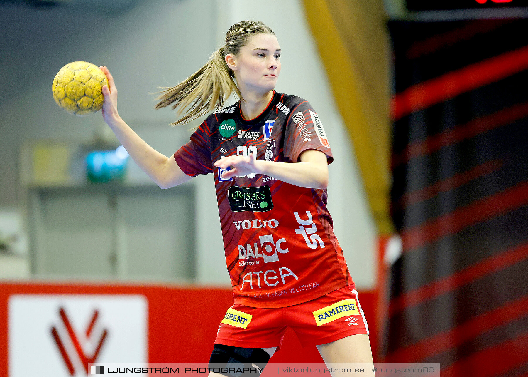 USM F18 Steg 4 Skövde HF-Kärra HF 13-23,dam,Skövde Idrottshall,Skövde,Sverige,Ungdoms-SM,Handboll,2024,332190