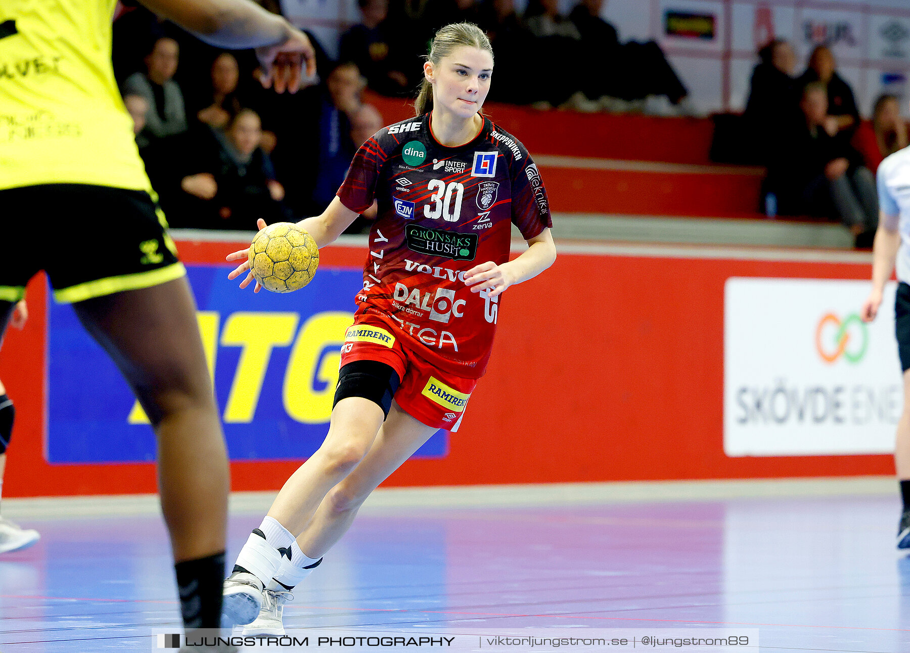 USM F18 Steg 4 Skövde HF-Kärra HF 13-23,dam,Skövde Idrottshall,Skövde,Sverige,Ungdoms-SM,Handboll,2024,332192