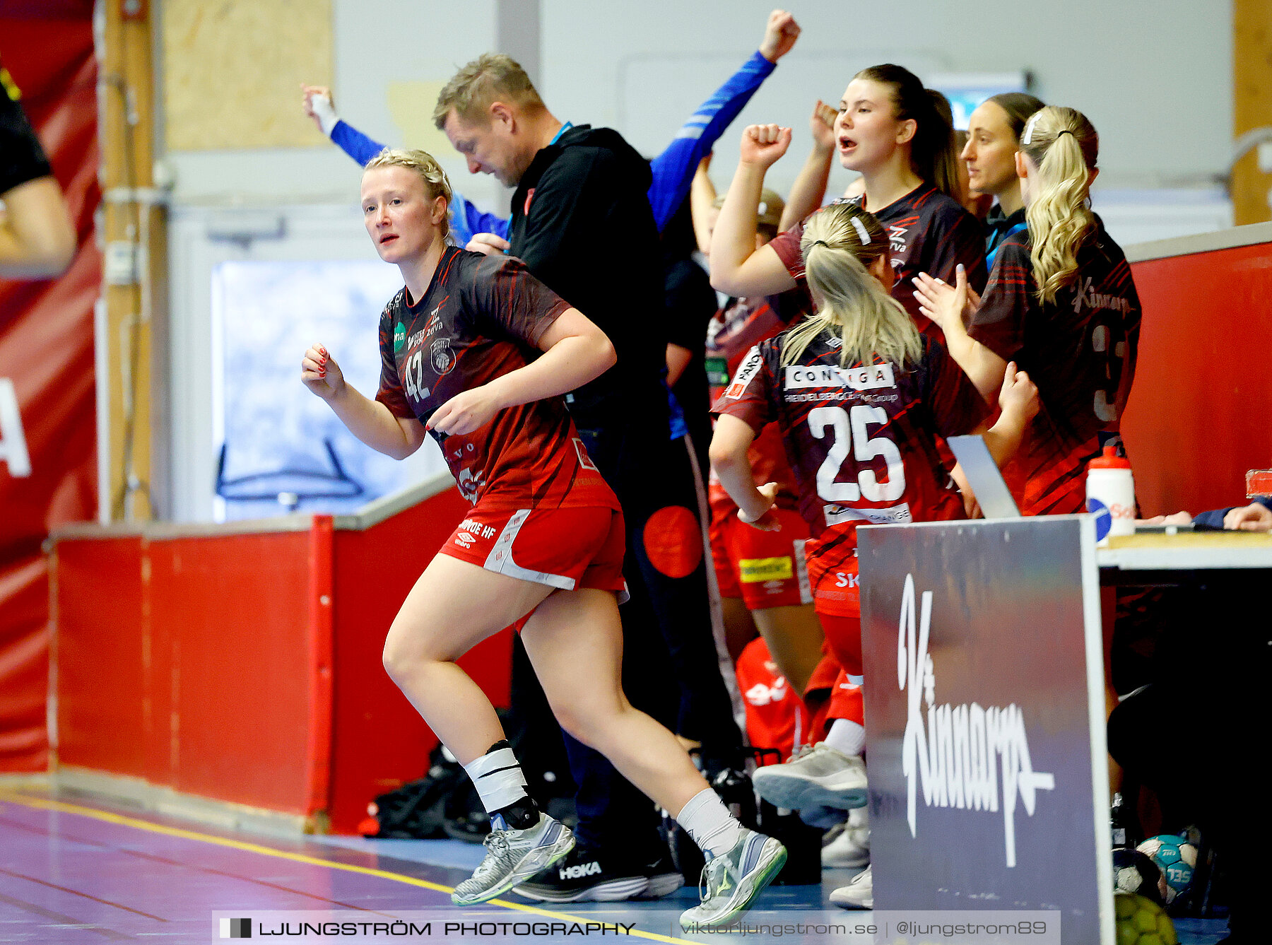 USM F18 Steg 4 Skövde HF-Kärra HF 13-23,dam,Skövde Idrottshall,Skövde,Sverige,Ungdoms-SM,Handboll,2024,332203