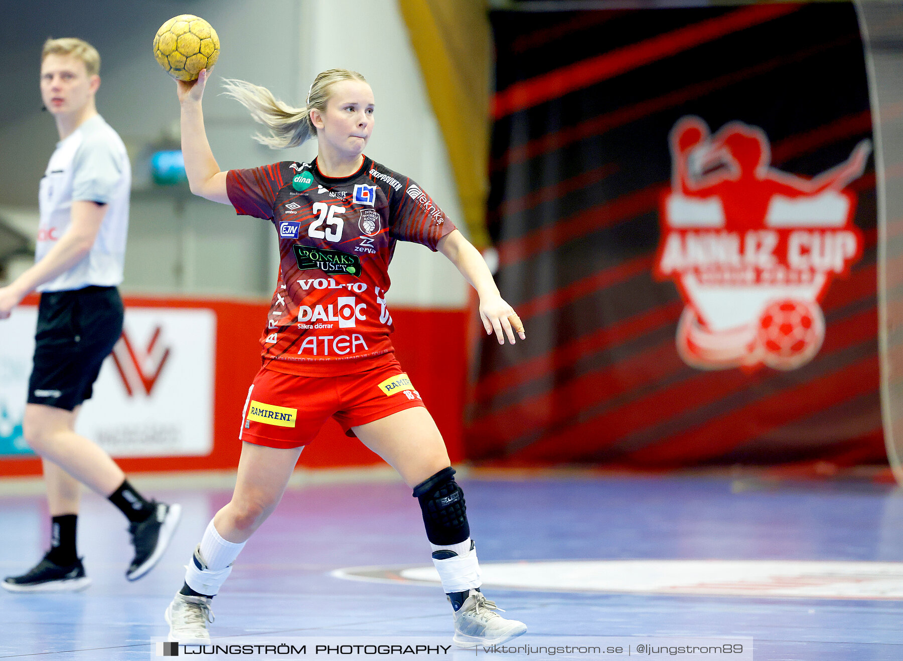 USM F18 Steg 4 Skövde HF-Kärra HF 13-23,dam,Skövde Idrottshall,Skövde,Sverige,Ungdoms-SM,Handboll,2024,332204