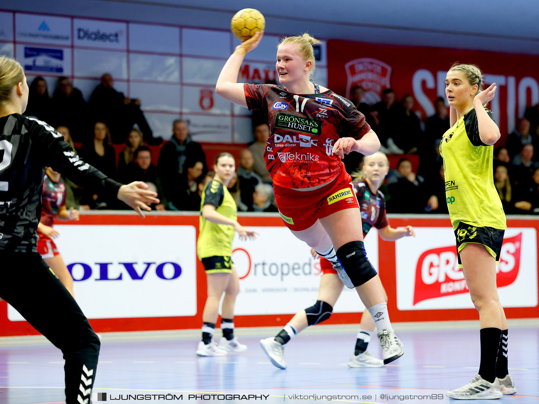 USM F18 Steg 4 Skövde HF-Kärra HF 13-23,dam,Skövde Idrottshall,Skövde,Sverige,Ungdoms-SM,Handboll,2024,332209