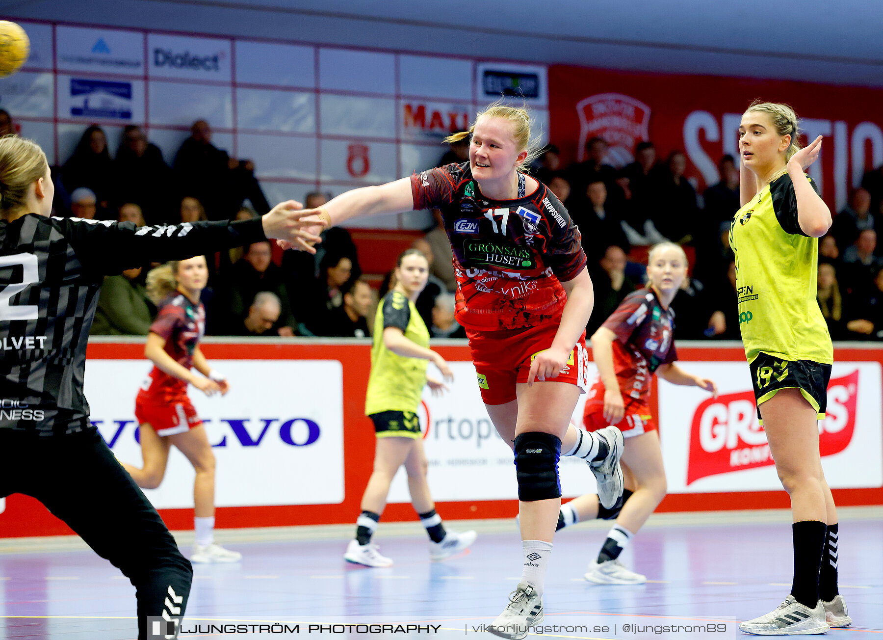 USM F18 Steg 4 Skövde HF-Kärra HF 13-23,dam,Skövde Idrottshall,Skövde,Sverige,Ungdoms-SM,Handboll,2024,332210