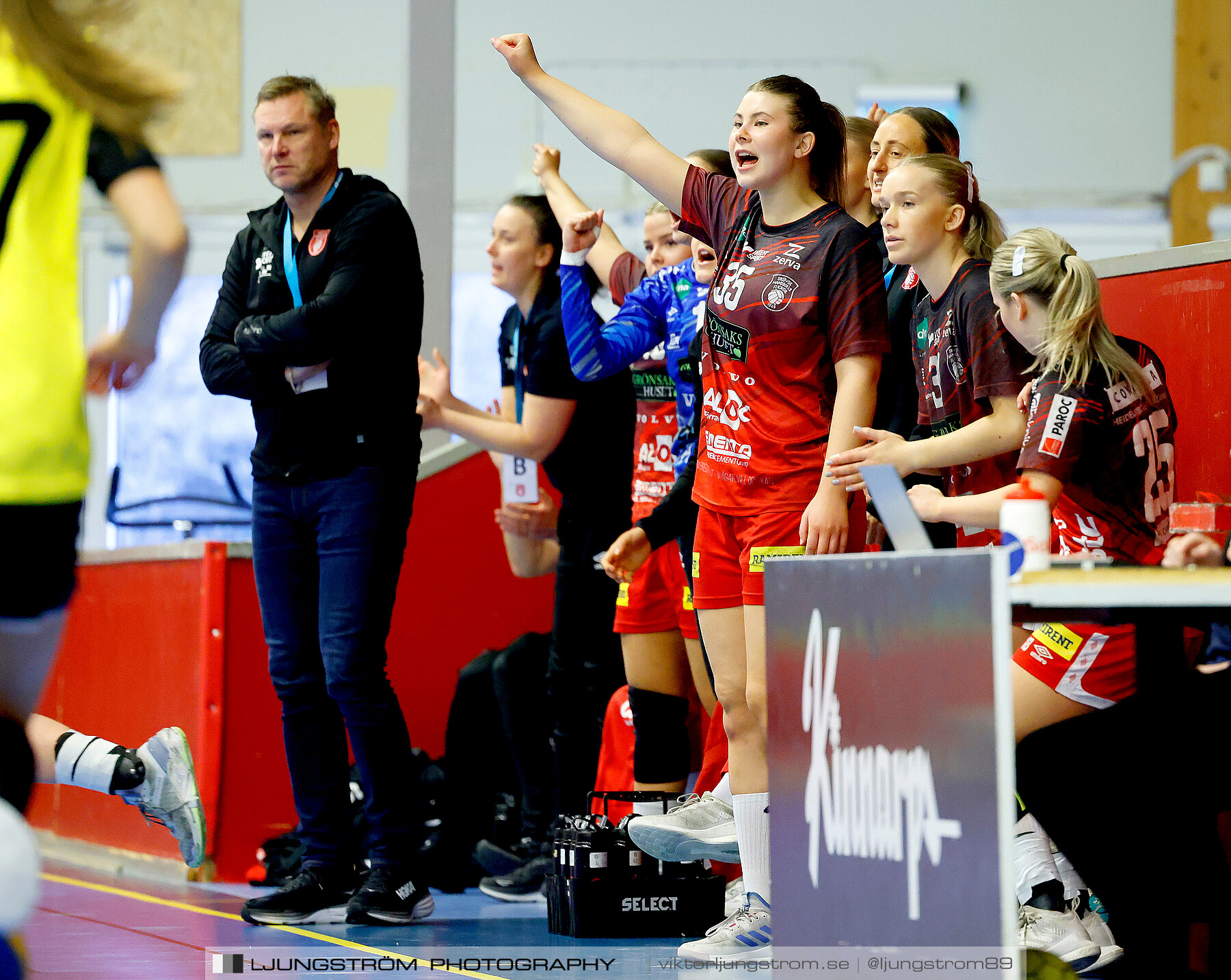 USM F18 Steg 4 Skövde HF-Kärra HF 13-23,dam,Skövde Idrottshall,Skövde,Sverige,Ungdoms-SM,Handboll,2024,332211
