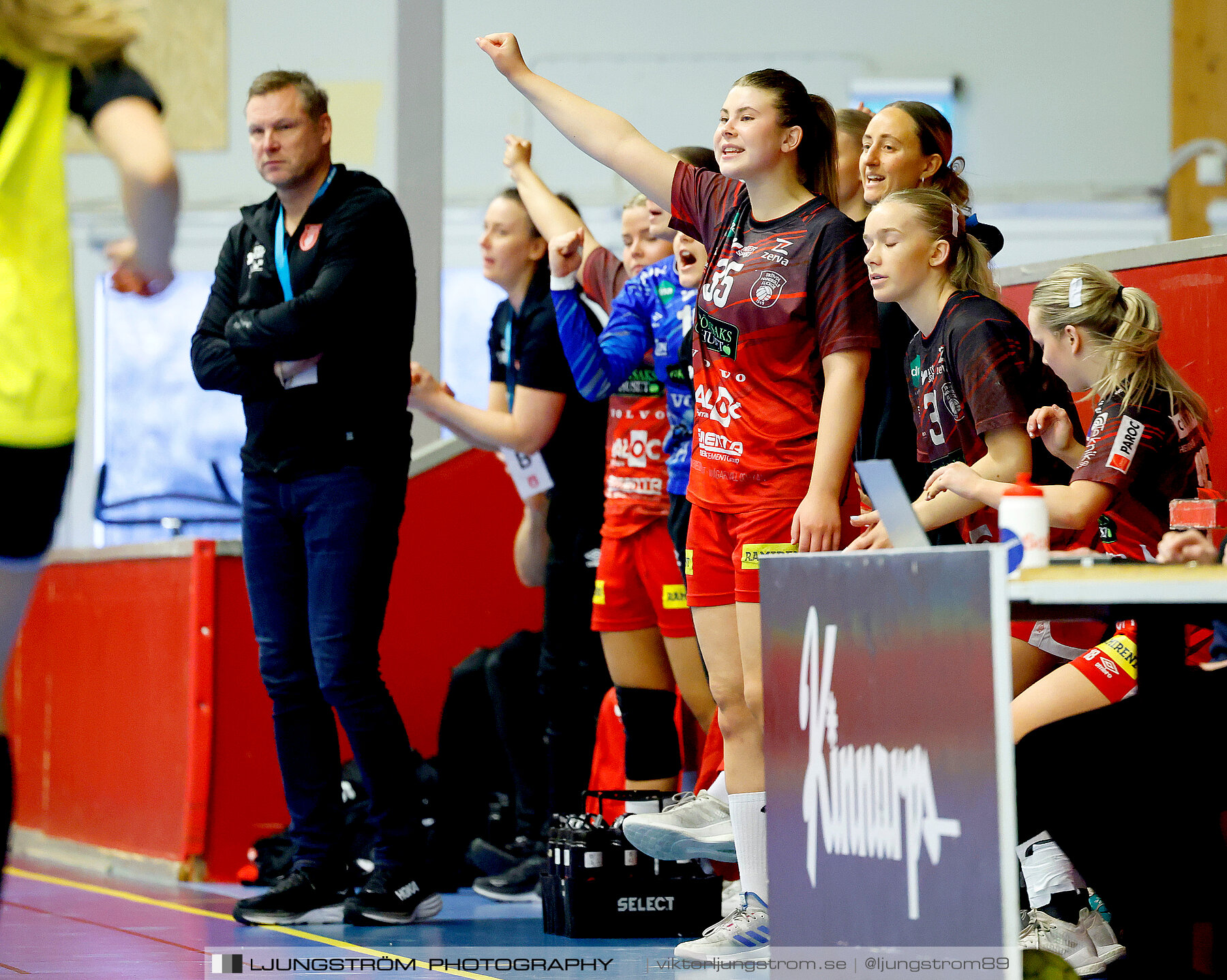USM F18 Steg 4 Skövde HF-Kärra HF 13-23,dam,Skövde Idrottshall,Skövde,Sverige,Ungdoms-SM,Handboll,2024,332212