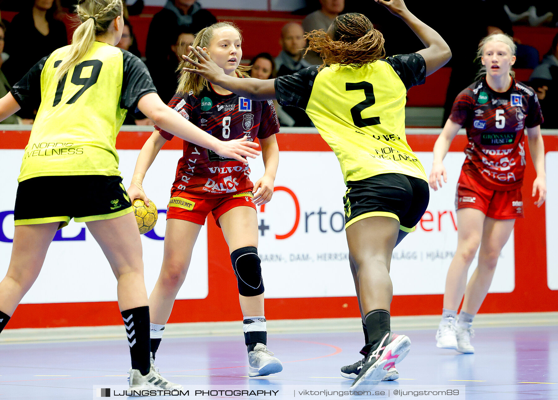 USM F18 Steg 4 Skövde HF-Kärra HF 13-23,dam,Skövde Idrottshall,Skövde,Sverige,Ungdoms-SM,Handboll,2024,332217