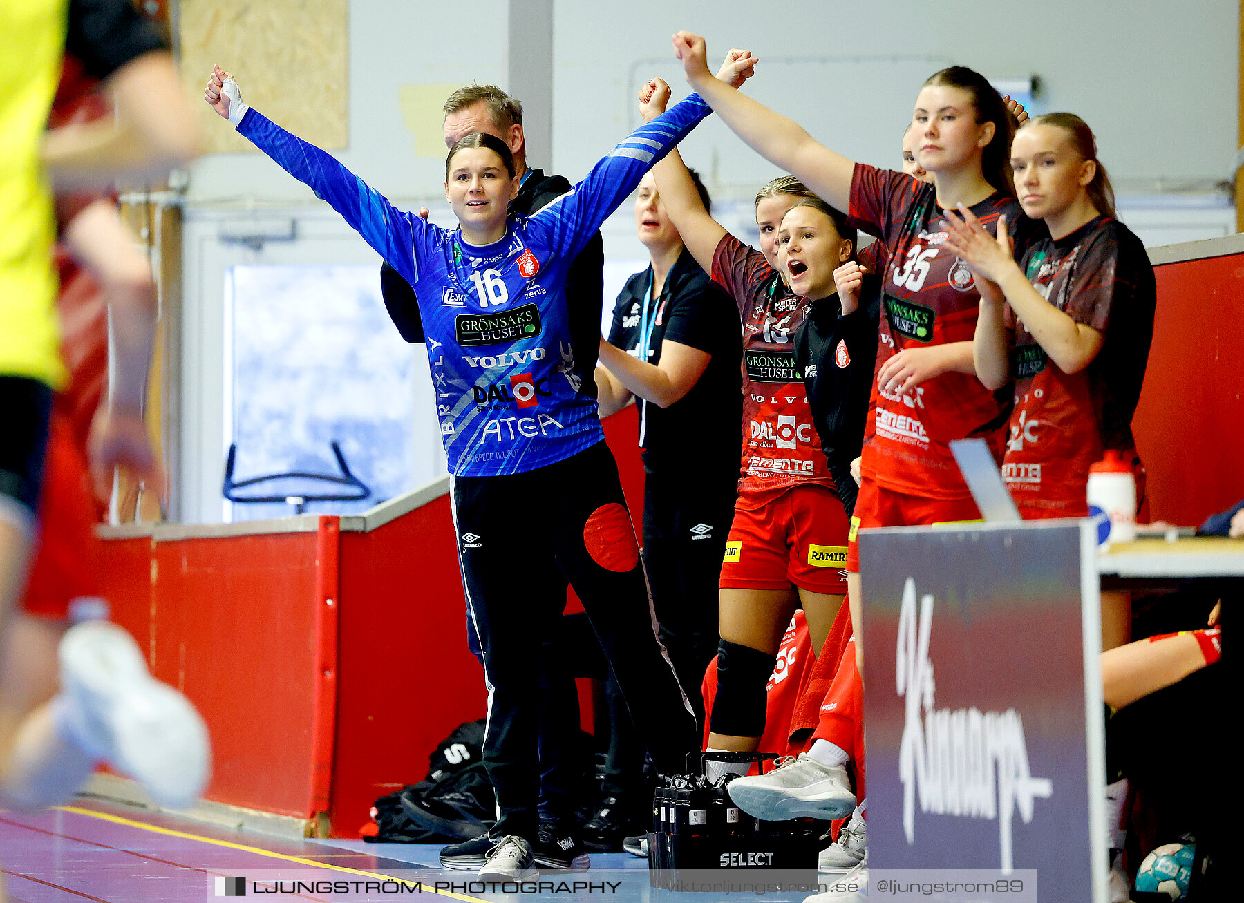 USM F18 Steg 4 Skövde HF-Kärra HF 13-23,dam,Skövde Idrottshall,Skövde,Sverige,Ungdoms-SM,Handboll,2024,332224