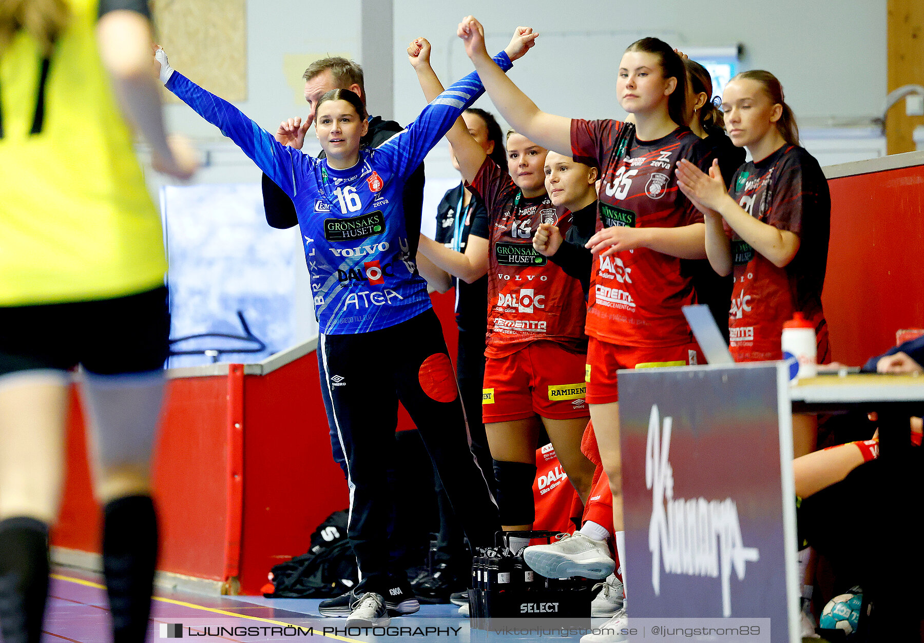 USM F18 Steg 4 Skövde HF-Kärra HF 13-23,dam,Skövde Idrottshall,Skövde,Sverige,Ungdoms-SM,Handboll,2024,332225