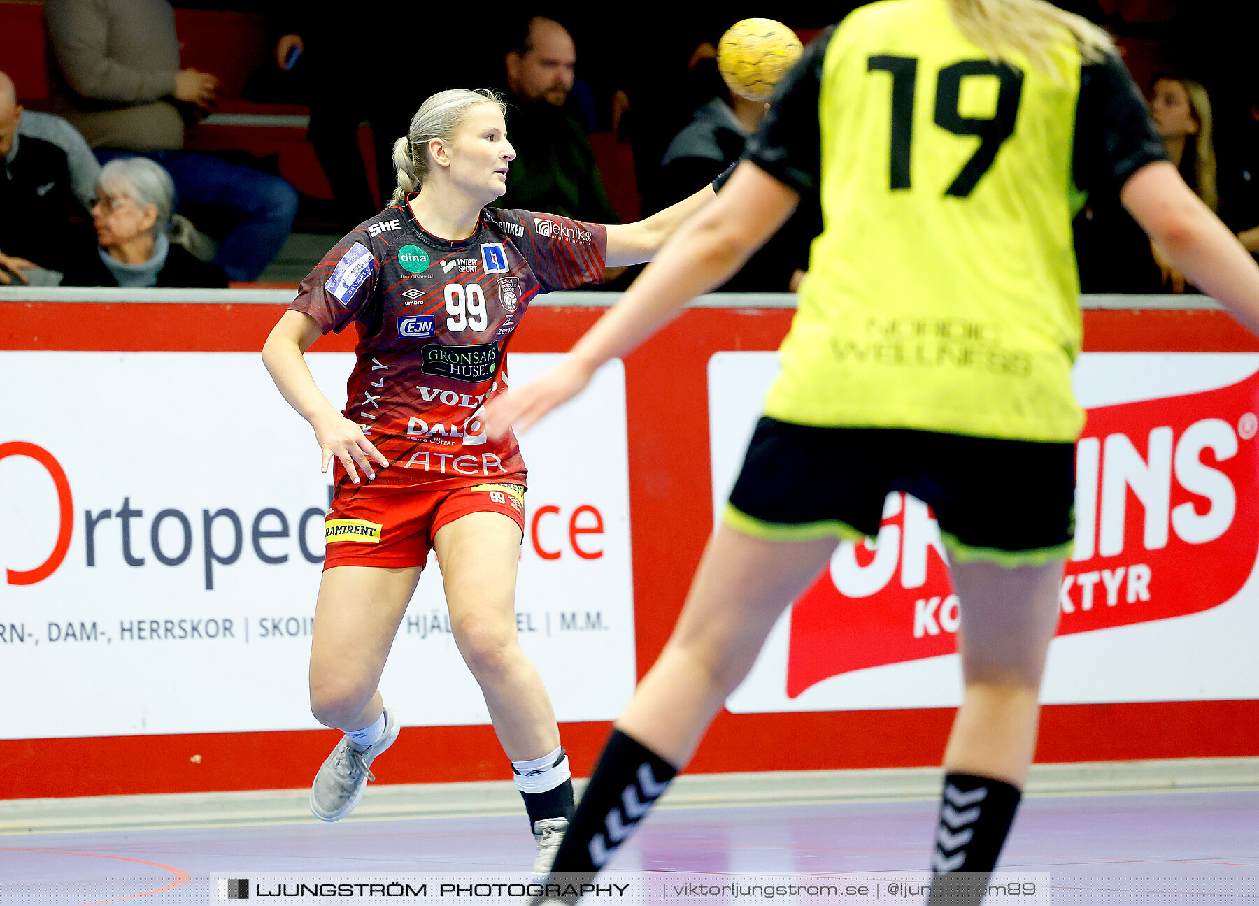 USM F18 Steg 4 Skövde HF-Kärra HF 13-23,dam,Skövde Idrottshall,Skövde,Sverige,Ungdoms-SM,Handboll,2024,332242