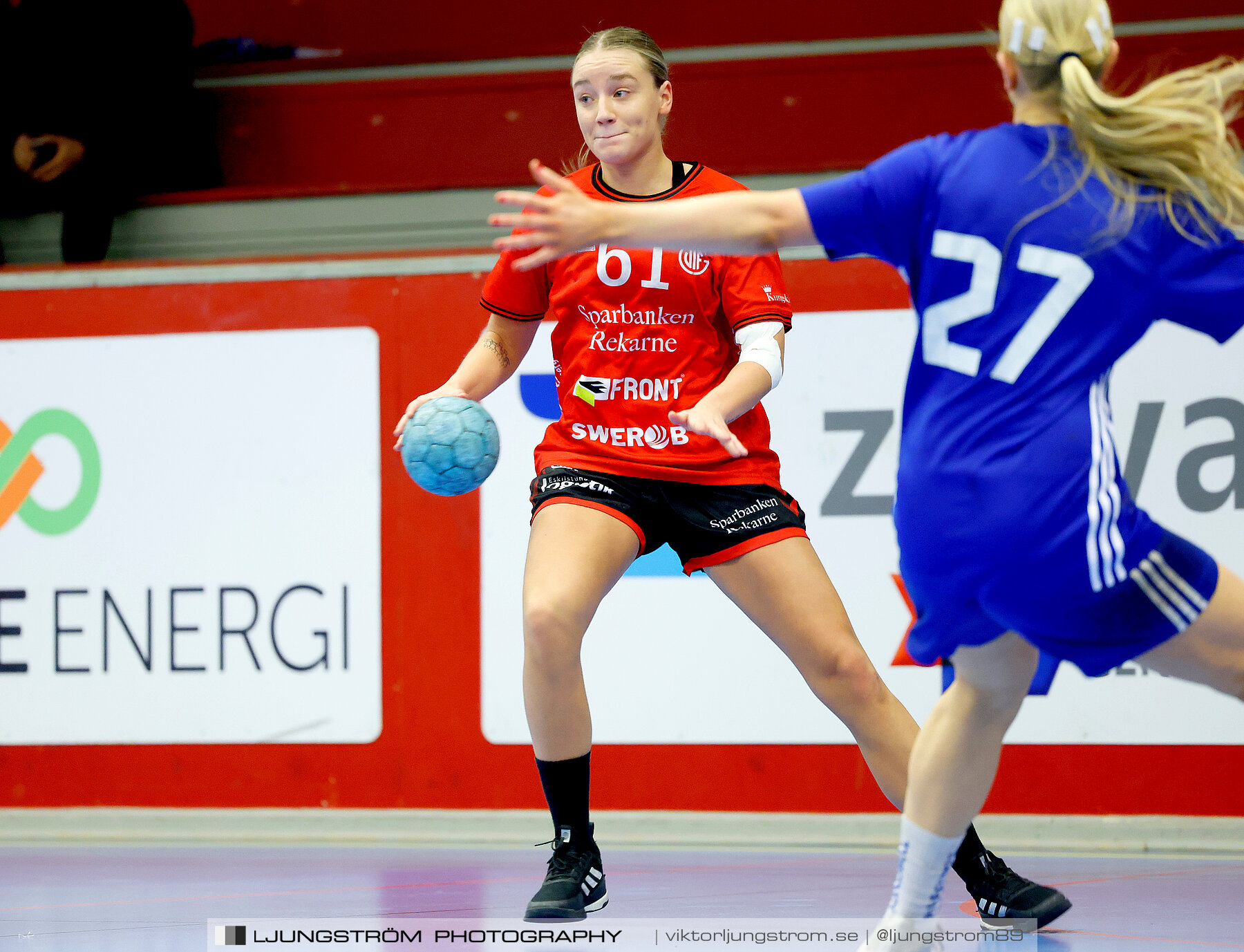 USM F18 Steg 4 Eskilstuna Guif IF-Huddinge HK 18-22,dam,Skövde Idrottshall,Skövde,Sverige,Ungdoms-SM,Handboll,2024,332321