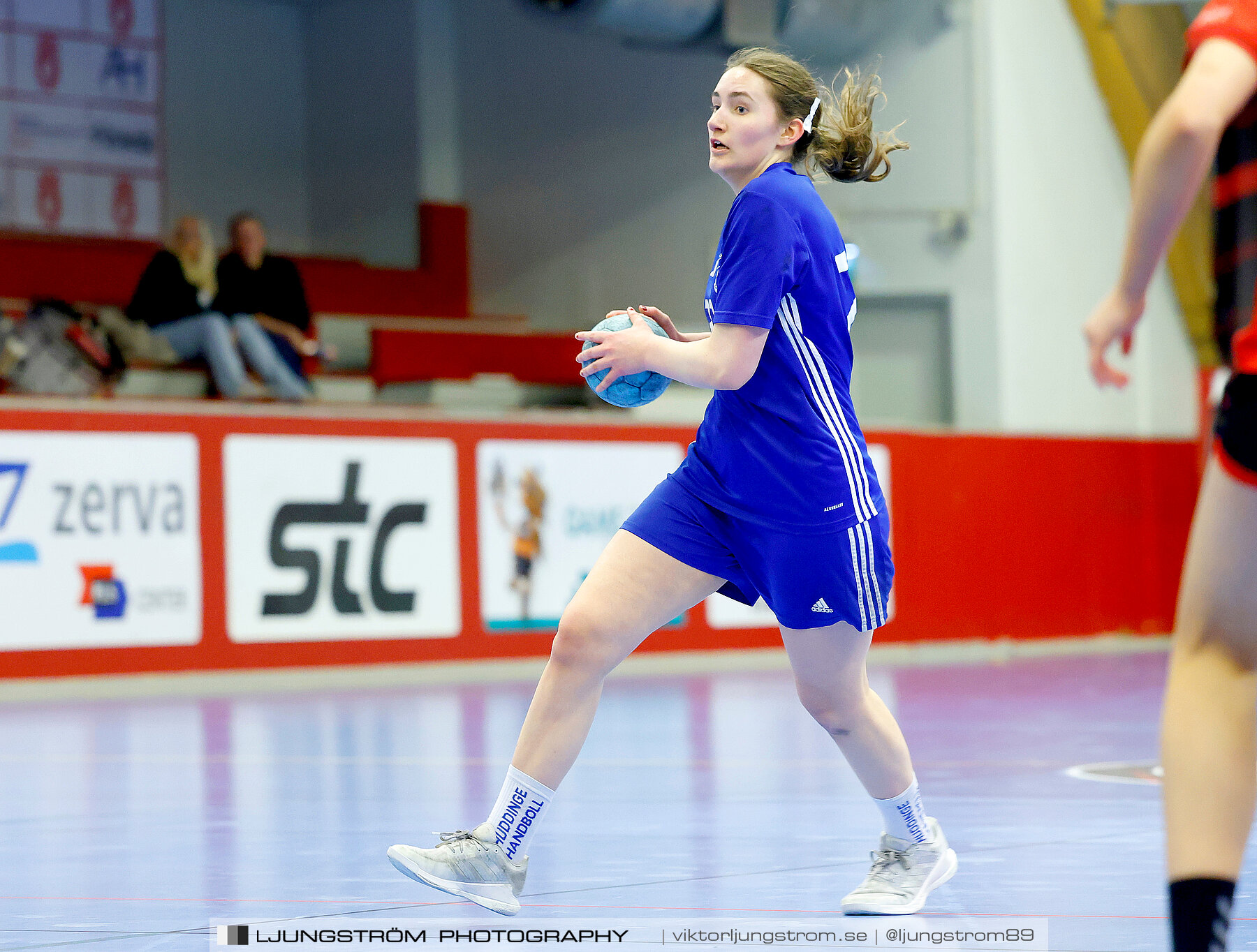 USM F18 Steg 4 Eskilstuna Guif IF-Huddinge HK 18-22,dam,Skövde Idrottshall,Skövde,Sverige,Ungdoms-SM,Handboll,2024,332581