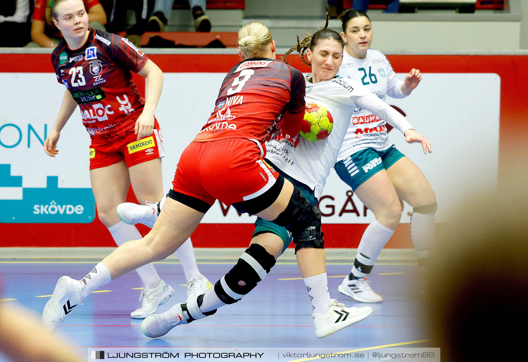 Skövde HF-Skuru IK 28-32,dam,Skövde Idrottshall,Skövde,Sverige,Handboll,,2024,332937