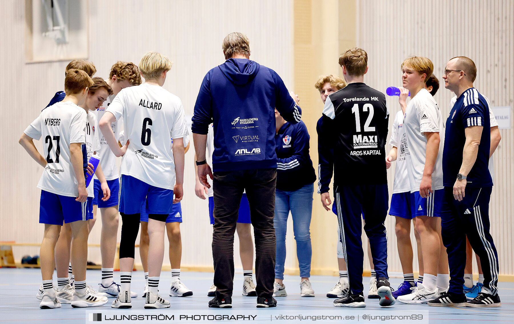 USM P14 Steg 4B IFK Skövde HK Blå-Torslanda HK 29-20,herr,Skövdehem Arena,Skövde,Sverige,Ungdoms-SM,Handboll,2024,333121