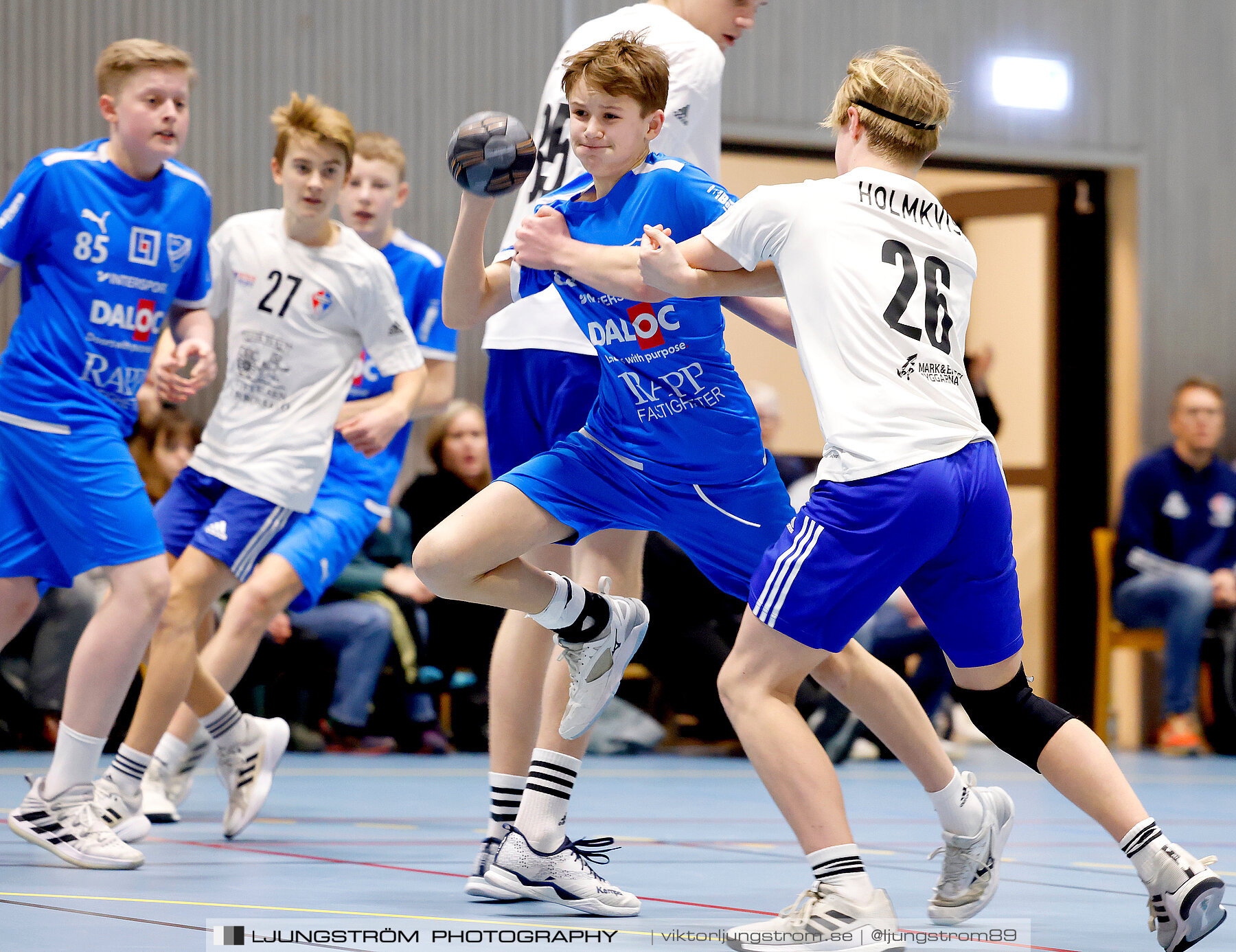 USM P14 Steg 4B IFK Skövde HK Blå-Torslanda HK 29-20,herr,Skövdehem Arena,Skövde,Sverige,Ungdoms-SM,Handboll,2024,333150