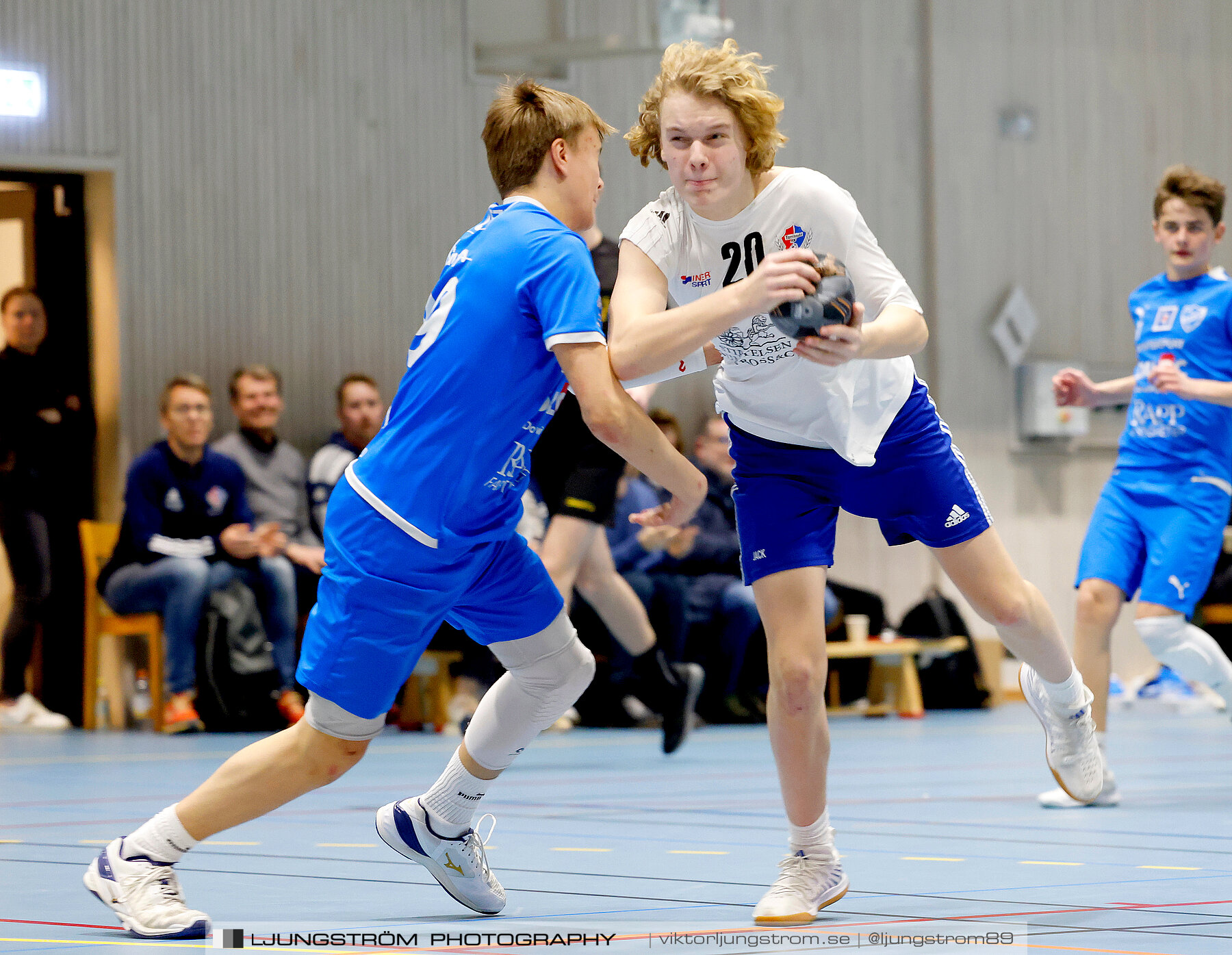 USM P14 Steg 4B IFK Skövde HK Blå-Torslanda HK 29-20,herr,Skövdehem Arena,Skövde,Sverige,Ungdoms-SM,Handboll,2024,333174
