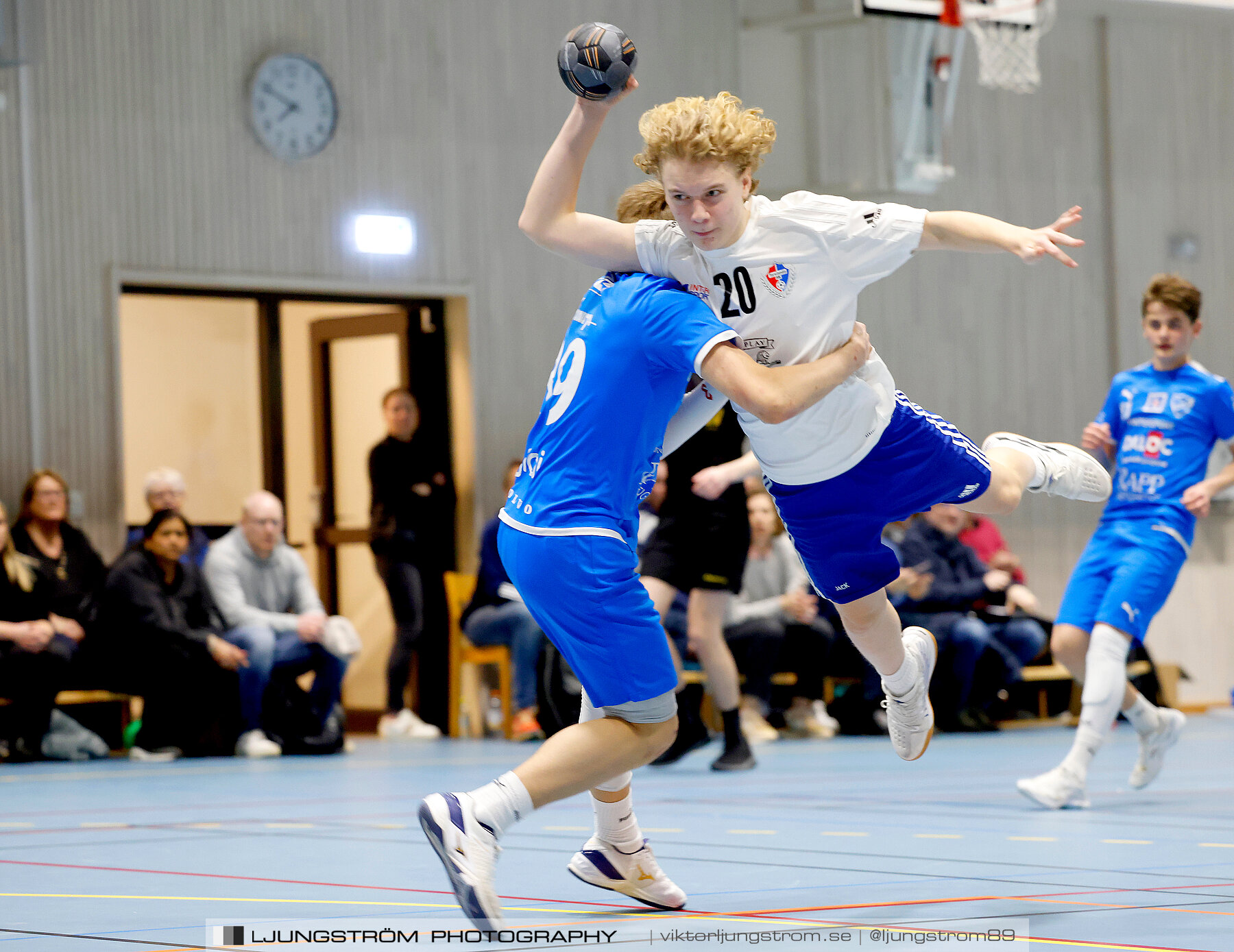USM P14 Steg 4B IFK Skövde HK Blå-Torslanda HK 29-20,herr,Skövdehem Arena,Skövde,Sverige,Ungdoms-SM,Handboll,2024,333175