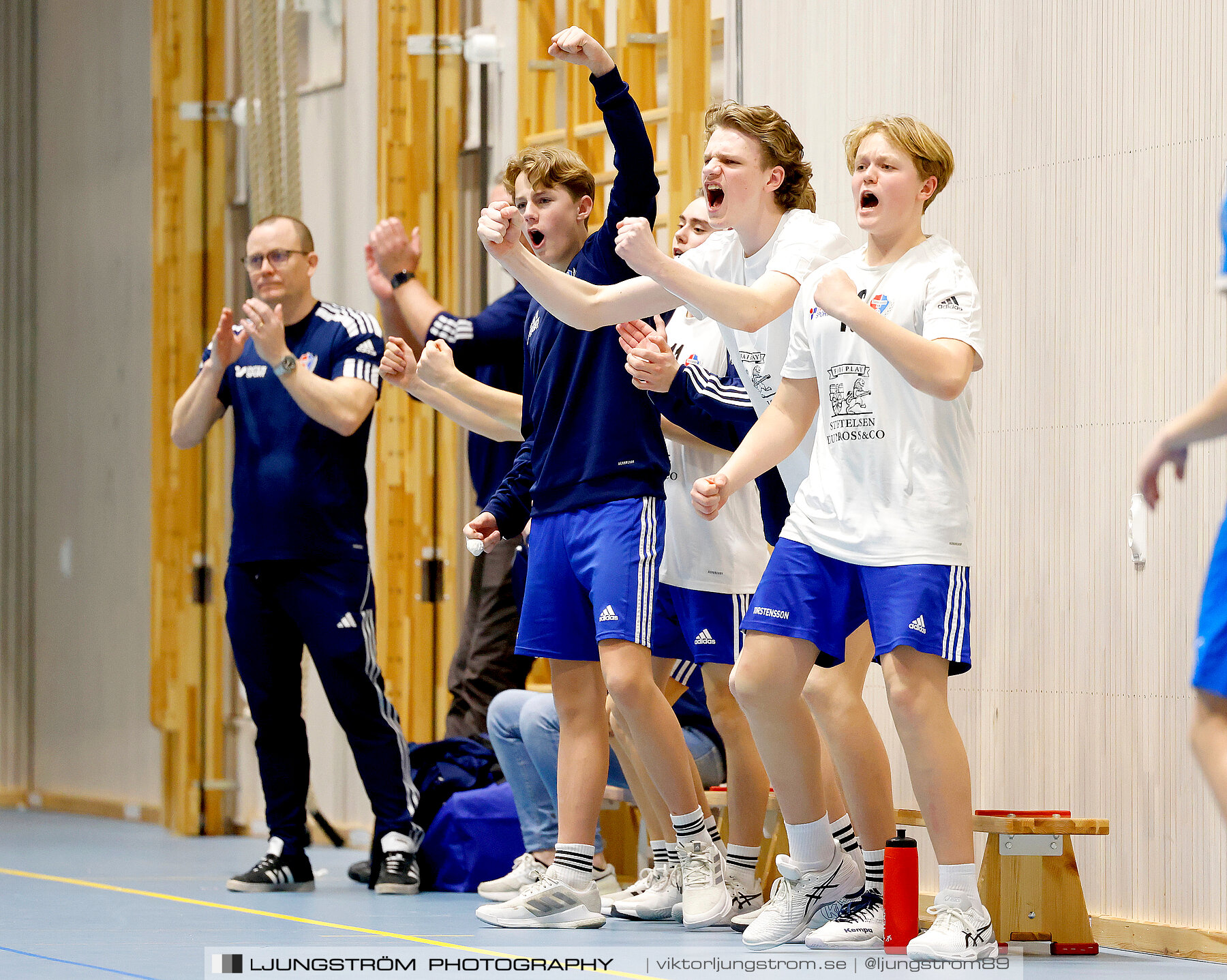 USM P14 Steg 4B IFK Skövde HK Blå-Torslanda HK 29-20,herr,Skövdehem Arena,Skövde,Sverige,Ungdoms-SM,Handboll,2024,333180