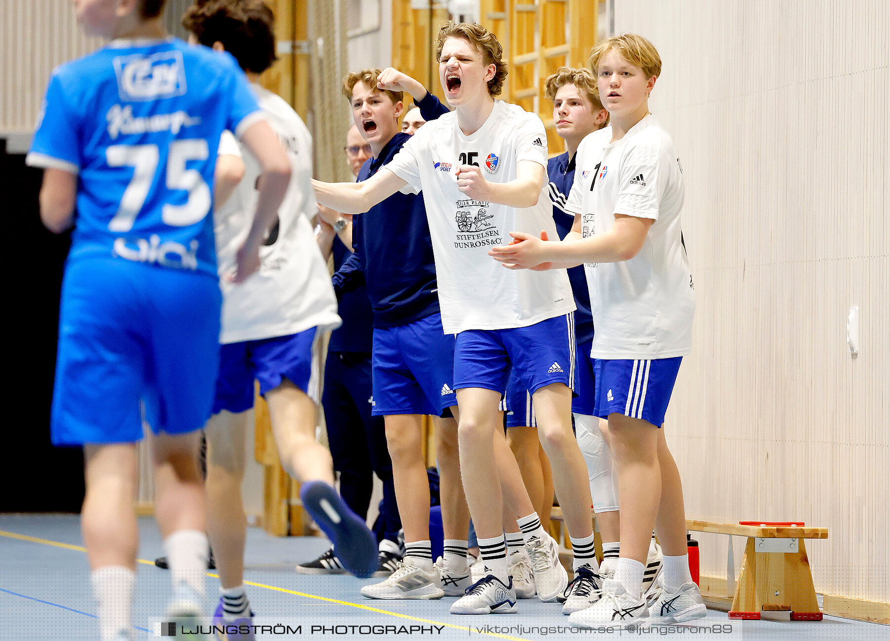 USM P14 Steg 4B IFK Skövde HK Blå-Torslanda HK 29-20,herr,Skövdehem Arena,Skövde,Sverige,Ungdoms-SM,Handboll,2024,333184