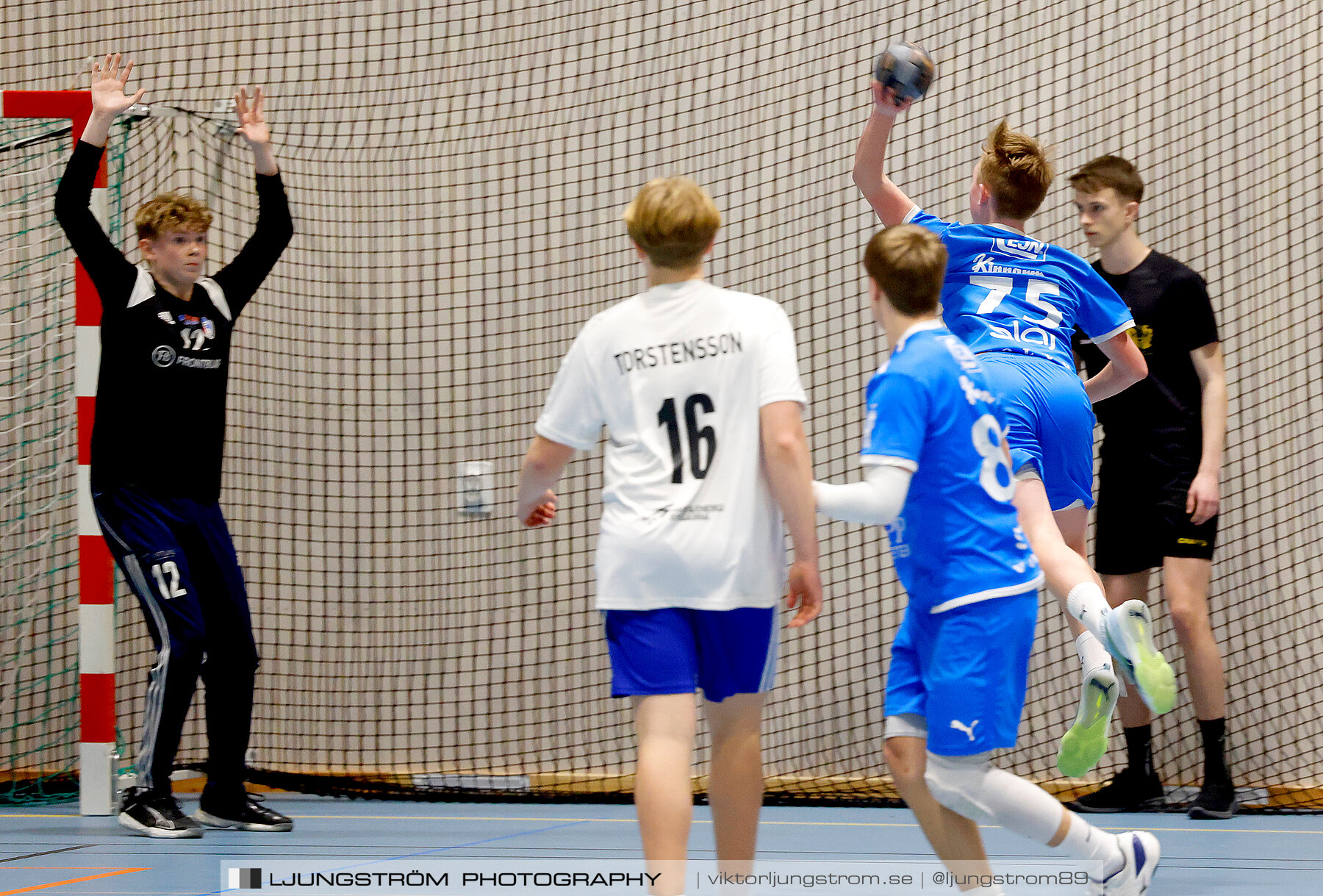 USM P14 Steg 4B IFK Skövde HK Blå-Torslanda HK 29-20,herr,Skövdehem Arena,Skövde,Sverige,Ungdoms-SM,Handboll,2024,333203