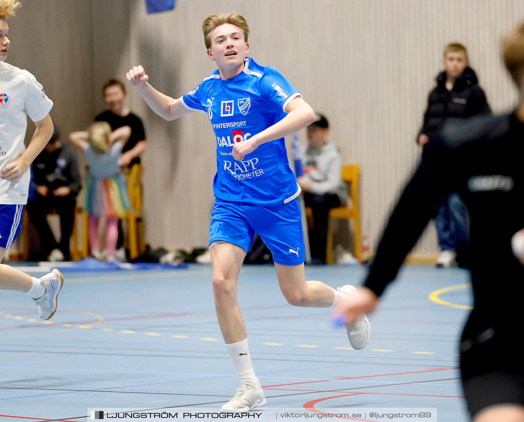 USM P14 Steg 4B IFK Skövde HK Blå-Torslanda HK 29-20,herr,Skövdehem Arena,Skövde,Sverige,Ungdoms-SM,Handboll,2024,333238