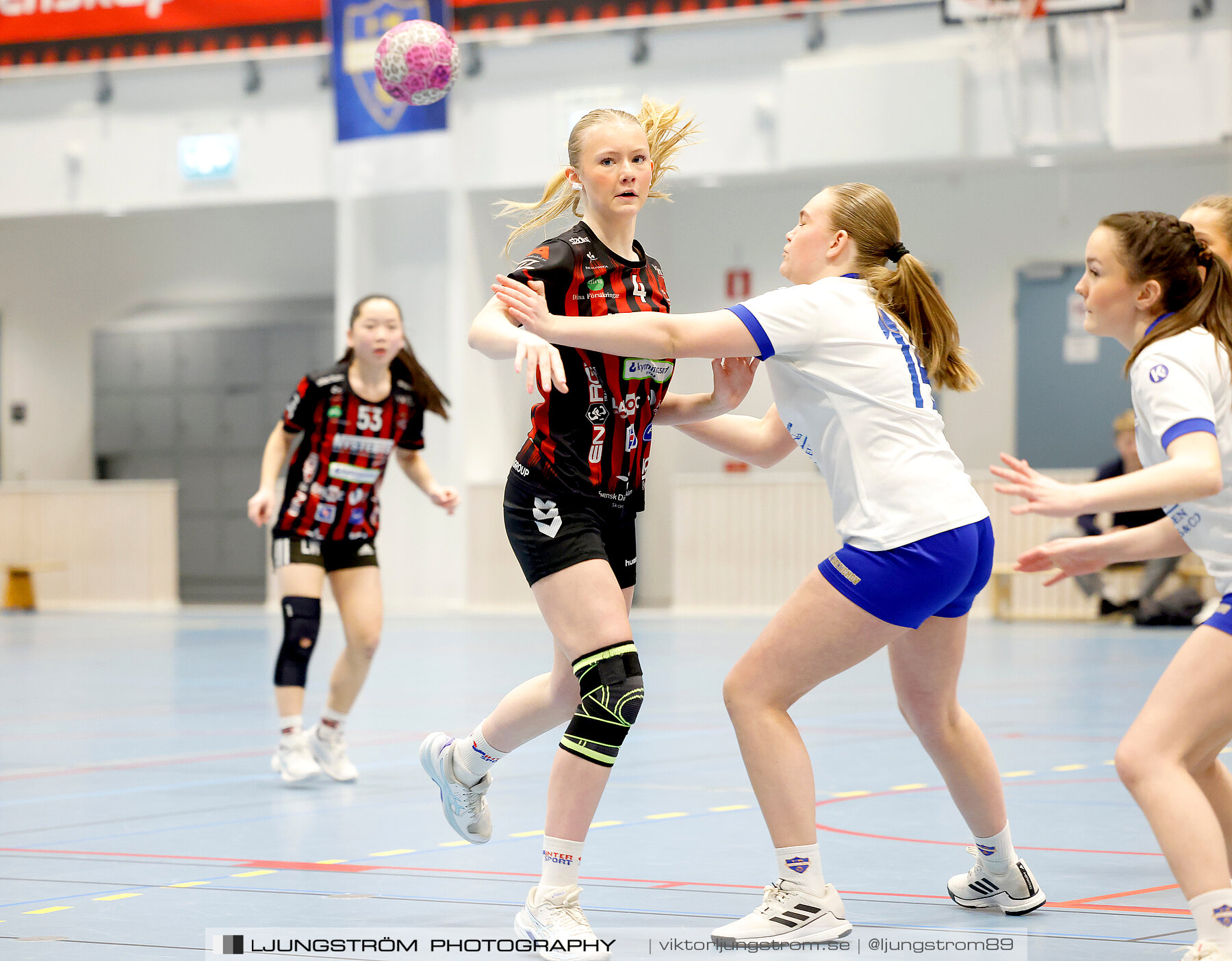 USM F14 Steg 4A HK Country-IK Baltichov Vit 13-23,dam,Kavelbro Arena,Skövde,Sverige,Ungdoms-SM,Handboll,2024,333775