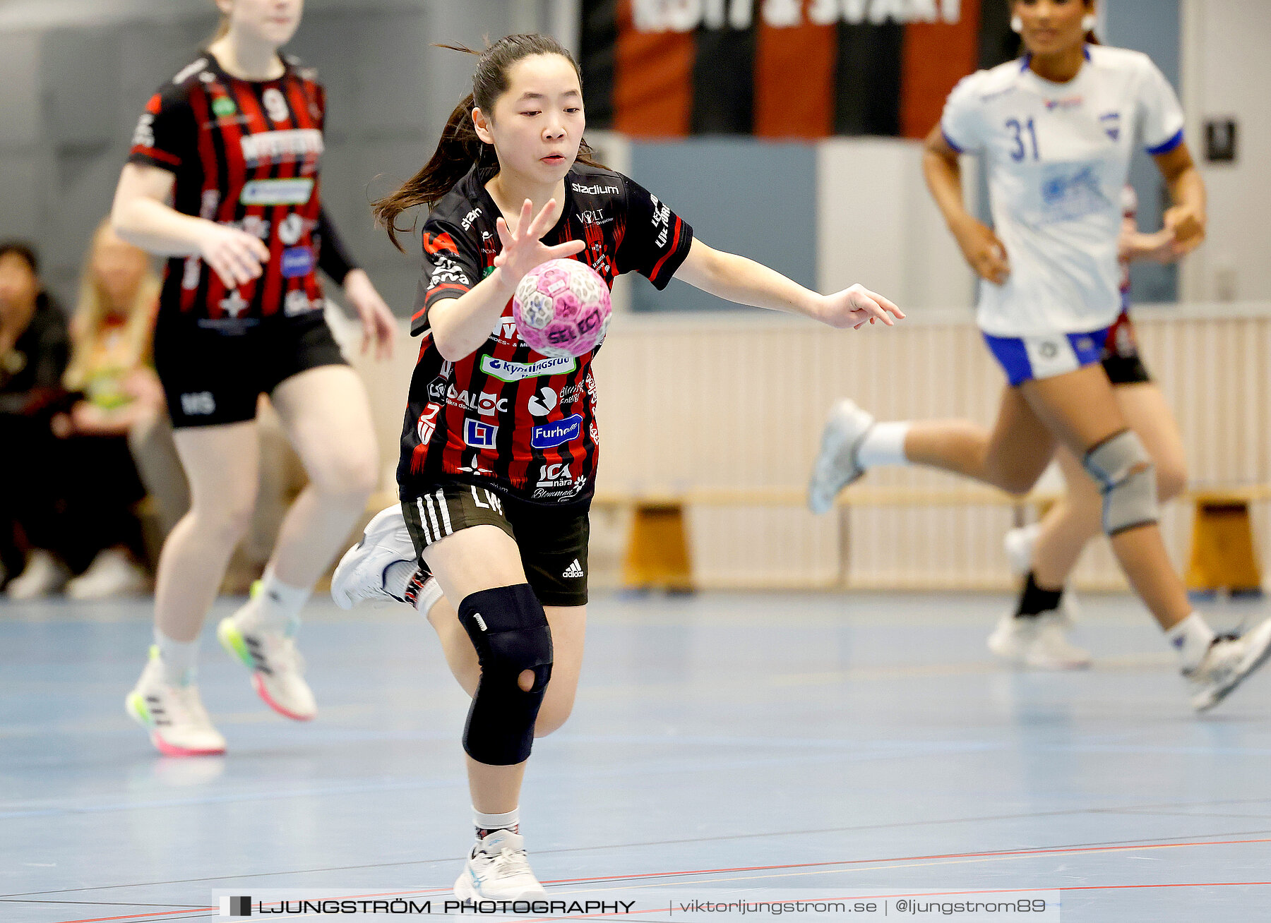 USM F14 Steg 4A HK Country-IK Baltichov Vit 13-23,dam,Kavelbro Arena,Skövde,Sverige,Ungdoms-SM,Handboll,2024,333779