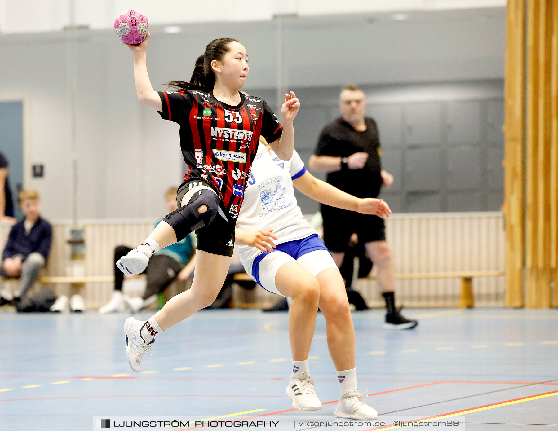 USM F14 Steg 4A HK Country-IK Baltichov Vit 13-23,dam,Kavelbro Arena,Skövde,Sverige,Ungdoms-SM,Handboll,2024,333781