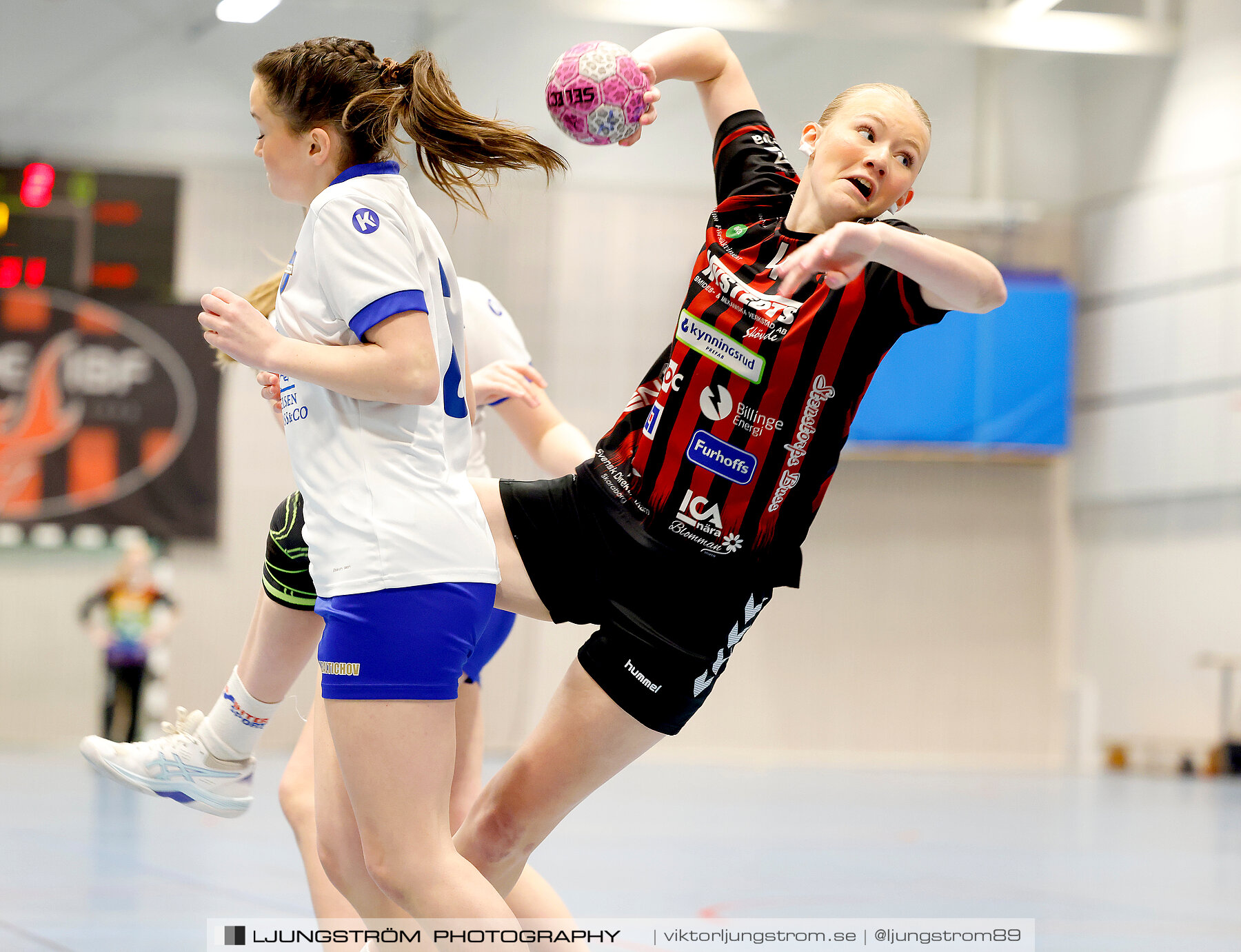 USM F14 Steg 4A HK Country-IK Baltichov Vit 13-23,dam,Kavelbro Arena,Skövde,Sverige,Ungdoms-SM,Handboll,2024,333789