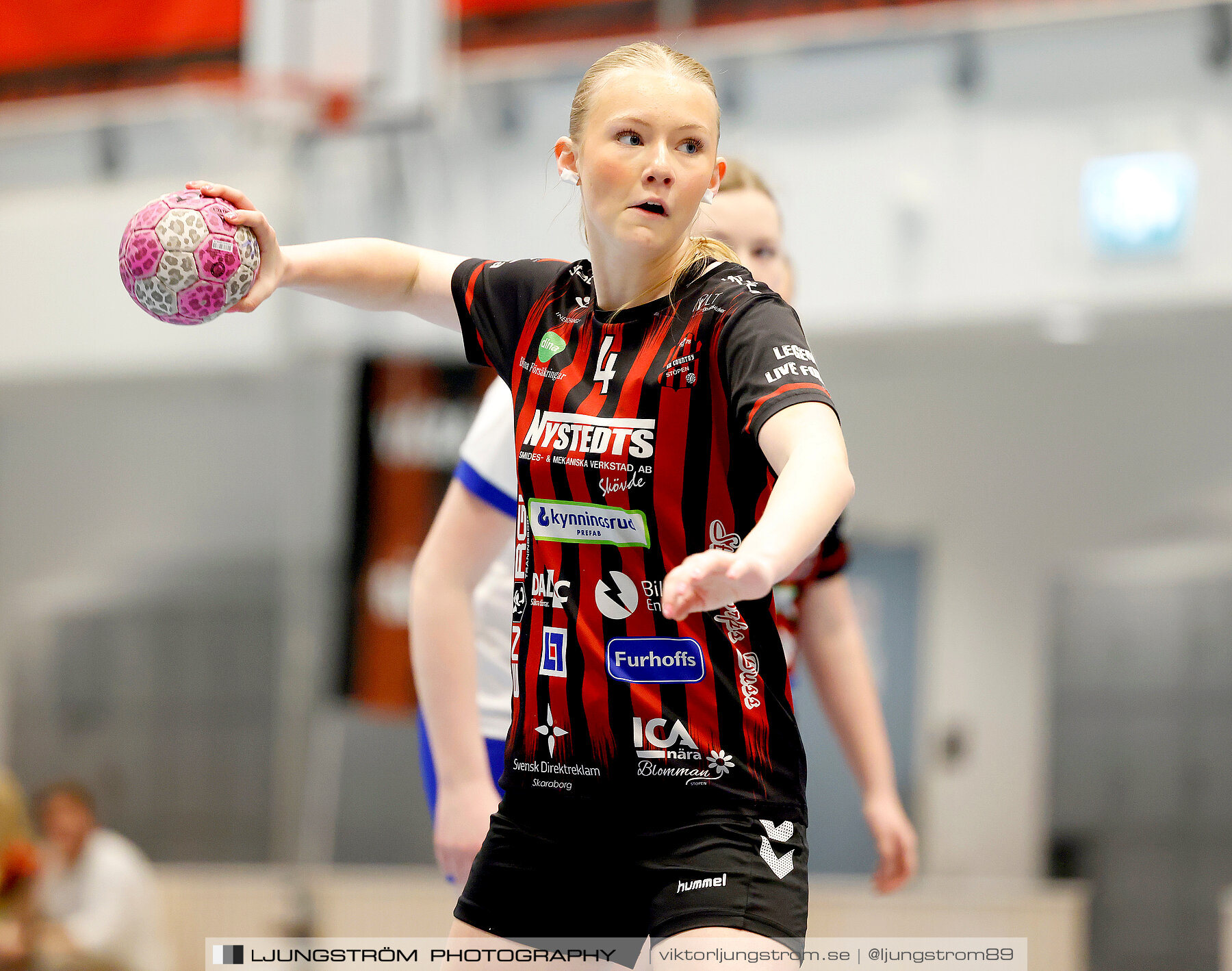 USM F14 Steg 4A HK Country-IK Baltichov Vit 13-23,dam,Kavelbro Arena,Skövde,Sverige,Ungdoms-SM,Handboll,2024,333792