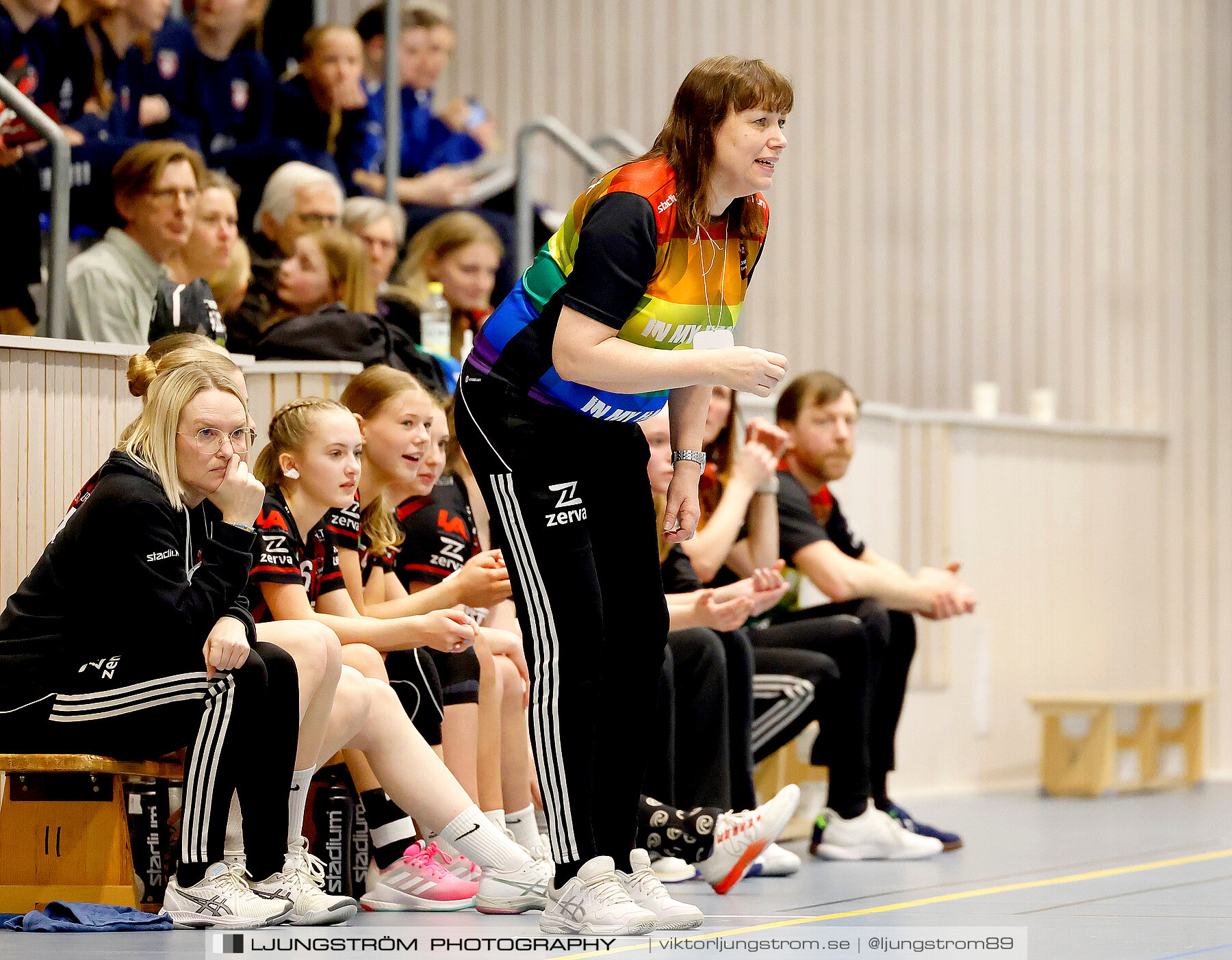 USM F14 Steg 4A HK Country-IK Baltichov Vit 13-23,dam,Kavelbro Arena,Skövde,Sverige,Ungdoms-SM,Handboll,2024,333799
