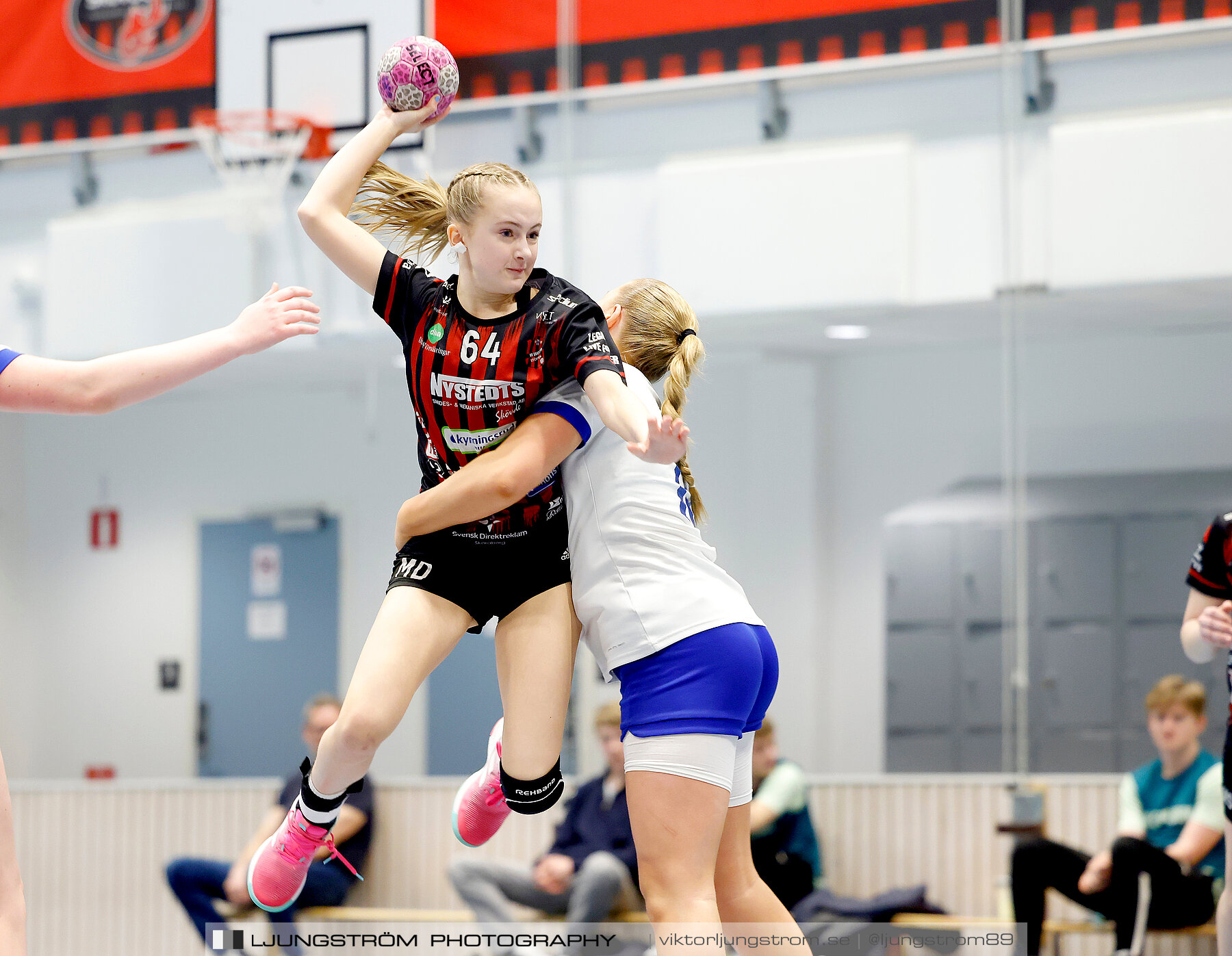 USM F14 Steg 4A HK Country-IK Baltichov Vit 13-23,dam,Kavelbro Arena,Skövde,Sverige,Ungdoms-SM,Handboll,2024,333815