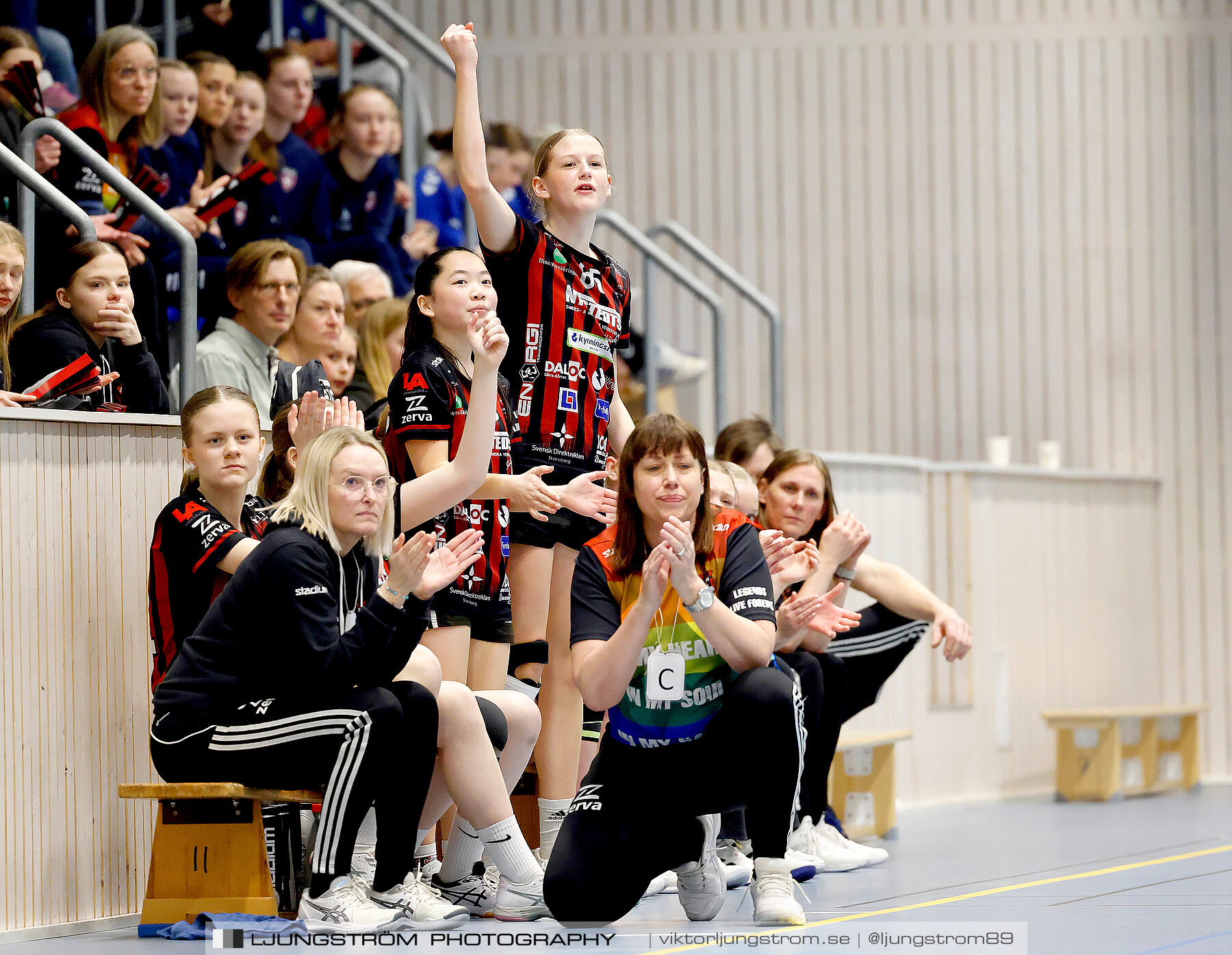 USM F14 Steg 4A HK Country-IK Baltichov Vit 13-23,dam,Kavelbro Arena,Skövde,Sverige,Ungdoms-SM,Handboll,2024,333822
