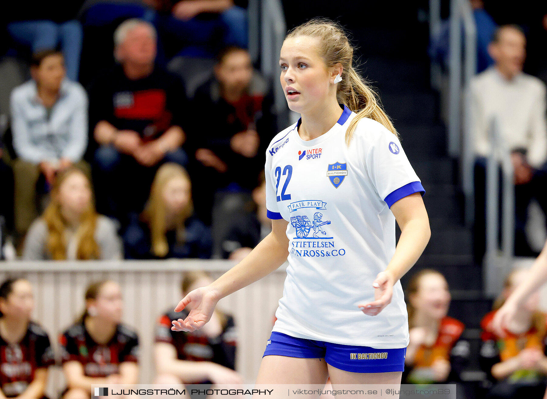 USM F14 Steg 4A HK Country-IK Baltichov Vit 13-23,dam,Kavelbro Arena,Skövde,Sverige,Ungdoms-SM,Handboll,2024,333830