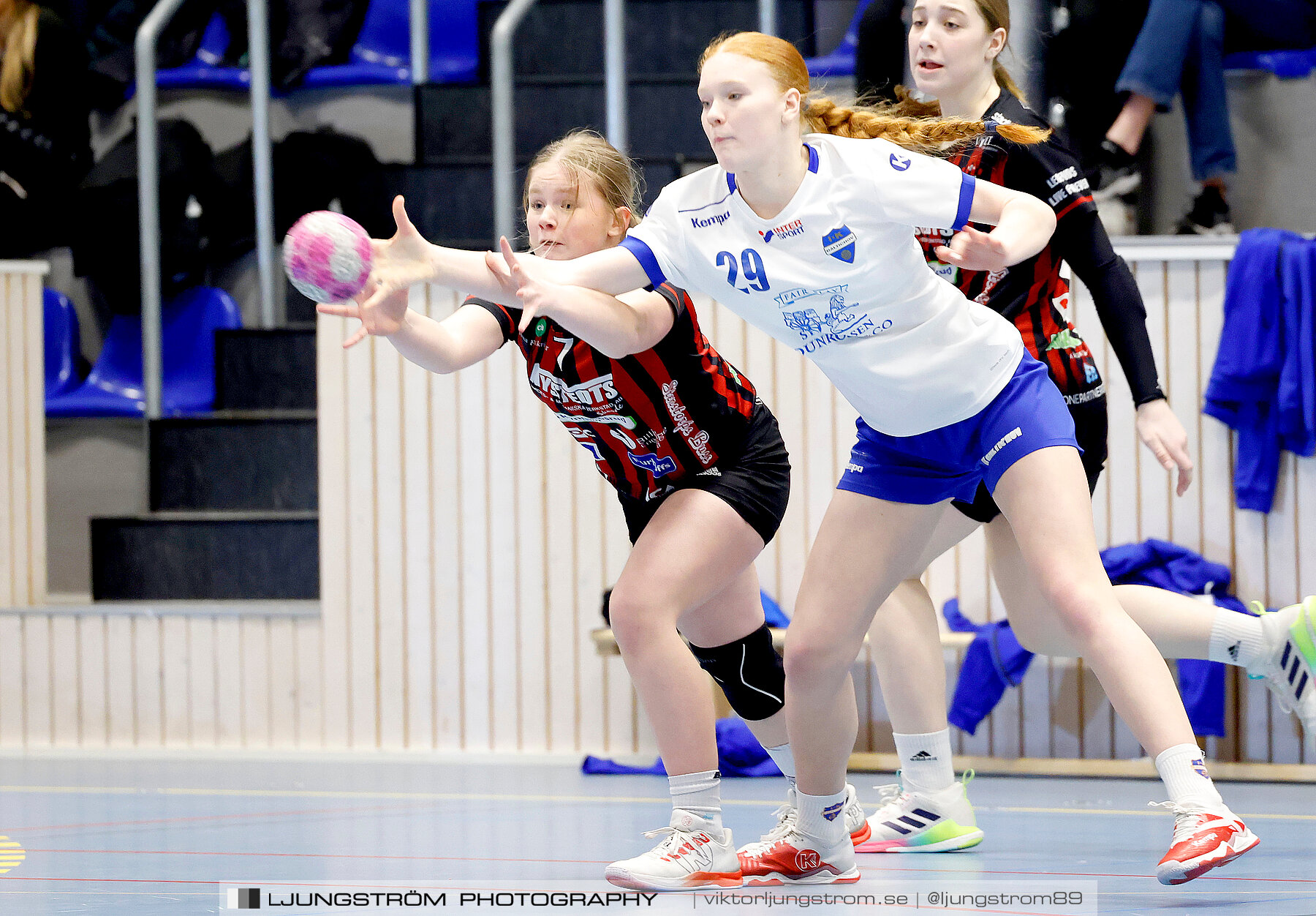 USM F14 Steg 4A HK Country-IK Baltichov Vit 13-23,dam,Kavelbro Arena,Skövde,Sverige,Ungdoms-SM,Handboll,2024,333852