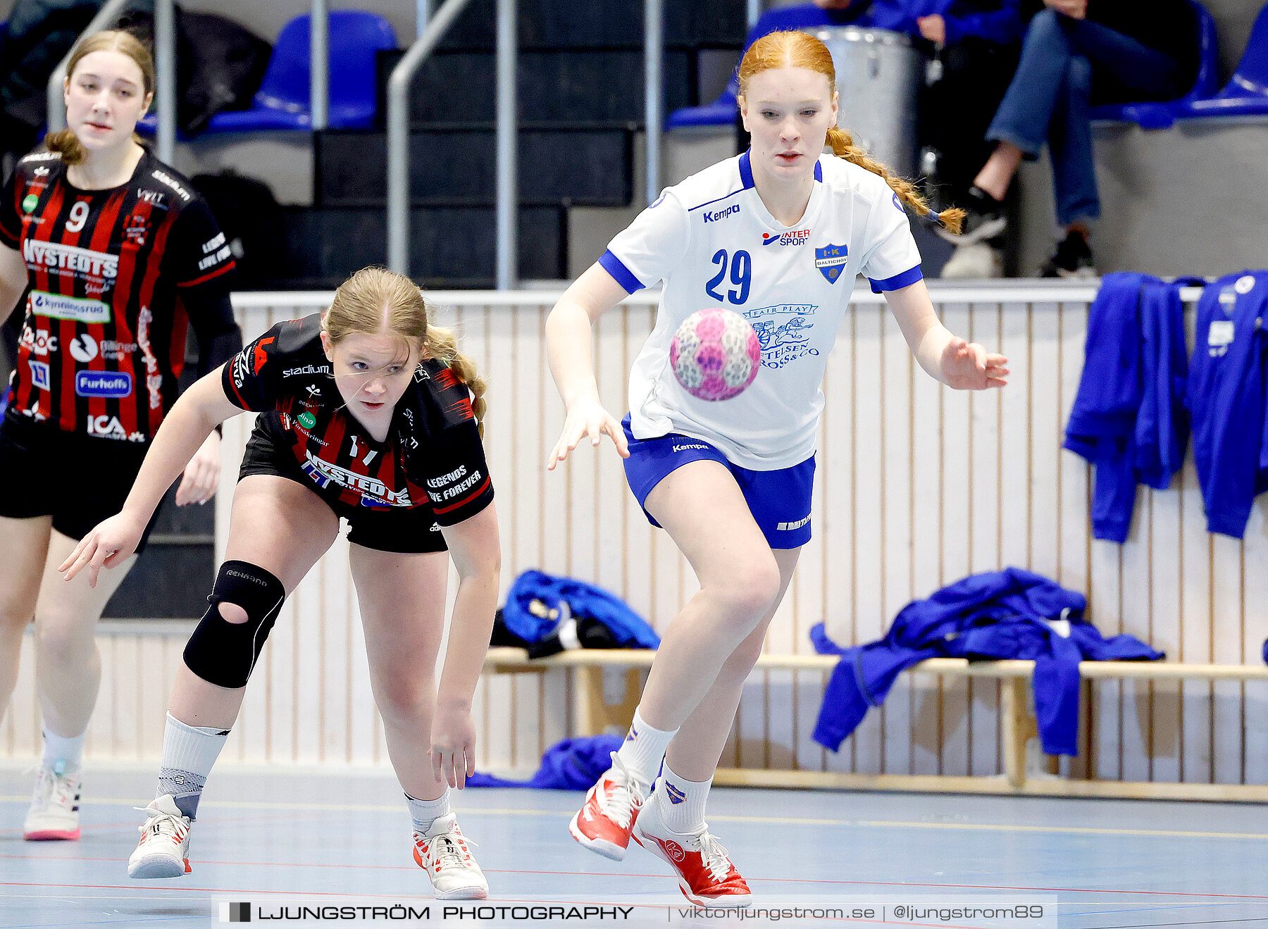 USM F14 Steg 4A HK Country-IK Baltichov Vit 13-23,dam,Kavelbro Arena,Skövde,Sverige,Ungdoms-SM,Handboll,2024,333853