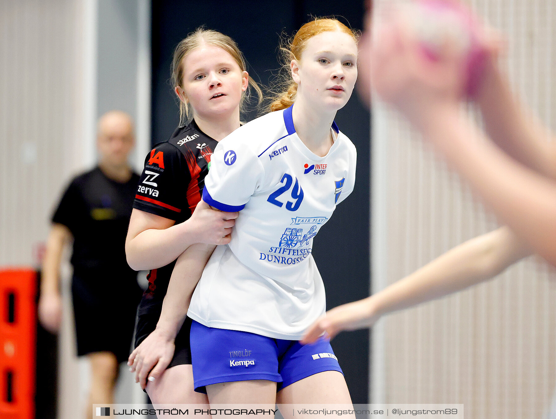 USM F14 Steg 4A HK Country-IK Baltichov Vit 13-23,dam,Kavelbro Arena,Skövde,Sverige,Ungdoms-SM,Handboll,2024,333862