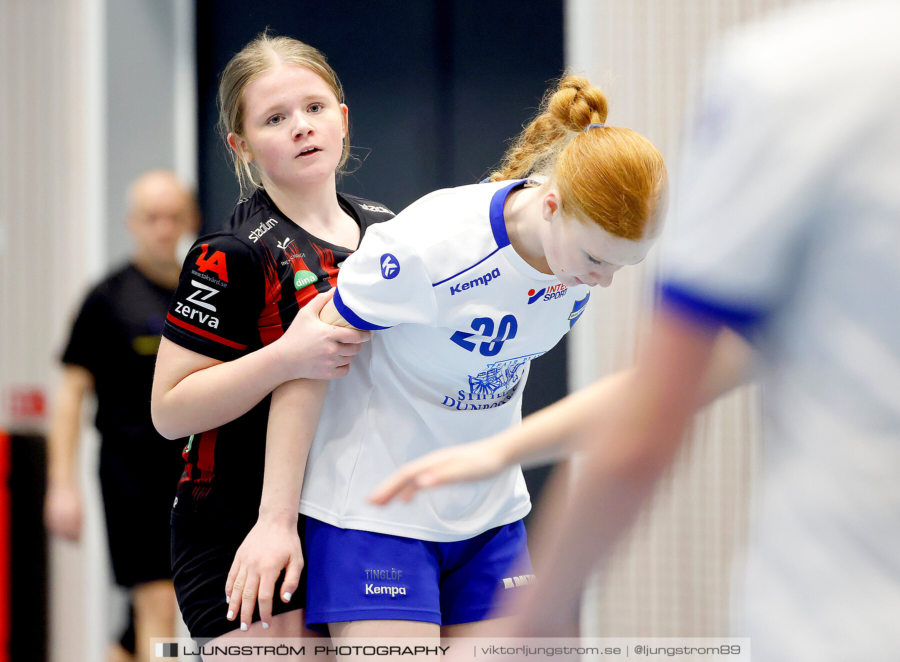 USM F14 Steg 4A HK Country-IK Baltichov Vit 13-23,dam,Kavelbro Arena,Skövde,Sverige,Ungdoms-SM,Handboll,2024,333863