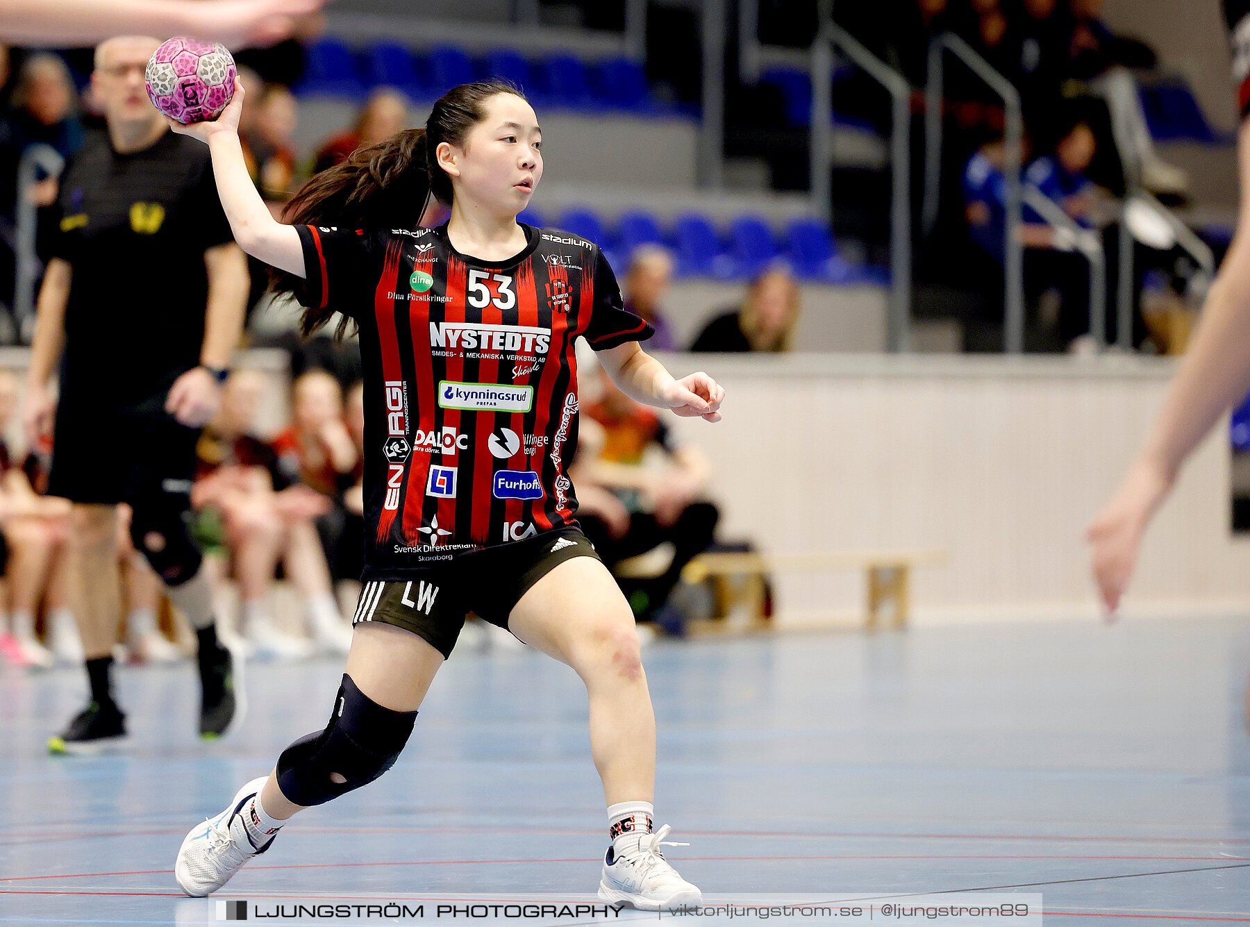 USM F14 Steg 4A HK Country-IK Baltichov Vit 13-23,dam,Kavelbro Arena,Skövde,Sverige,Ungdoms-SM,Handboll,2024,333880