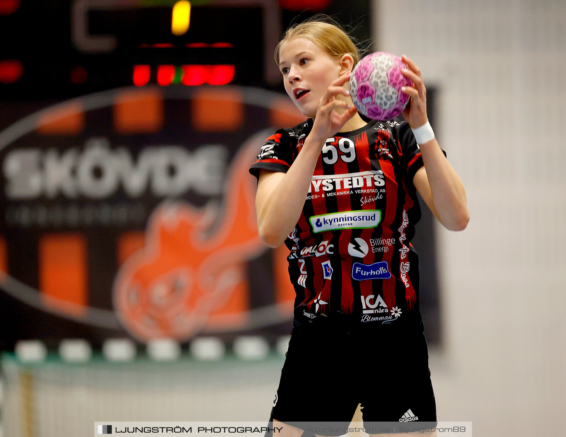 USM F14 Steg 4A HK Country-IK Baltichov Vit 13-23,dam,Kavelbro Arena,Skövde,Sverige,Ungdoms-SM,Handboll,2024,333883