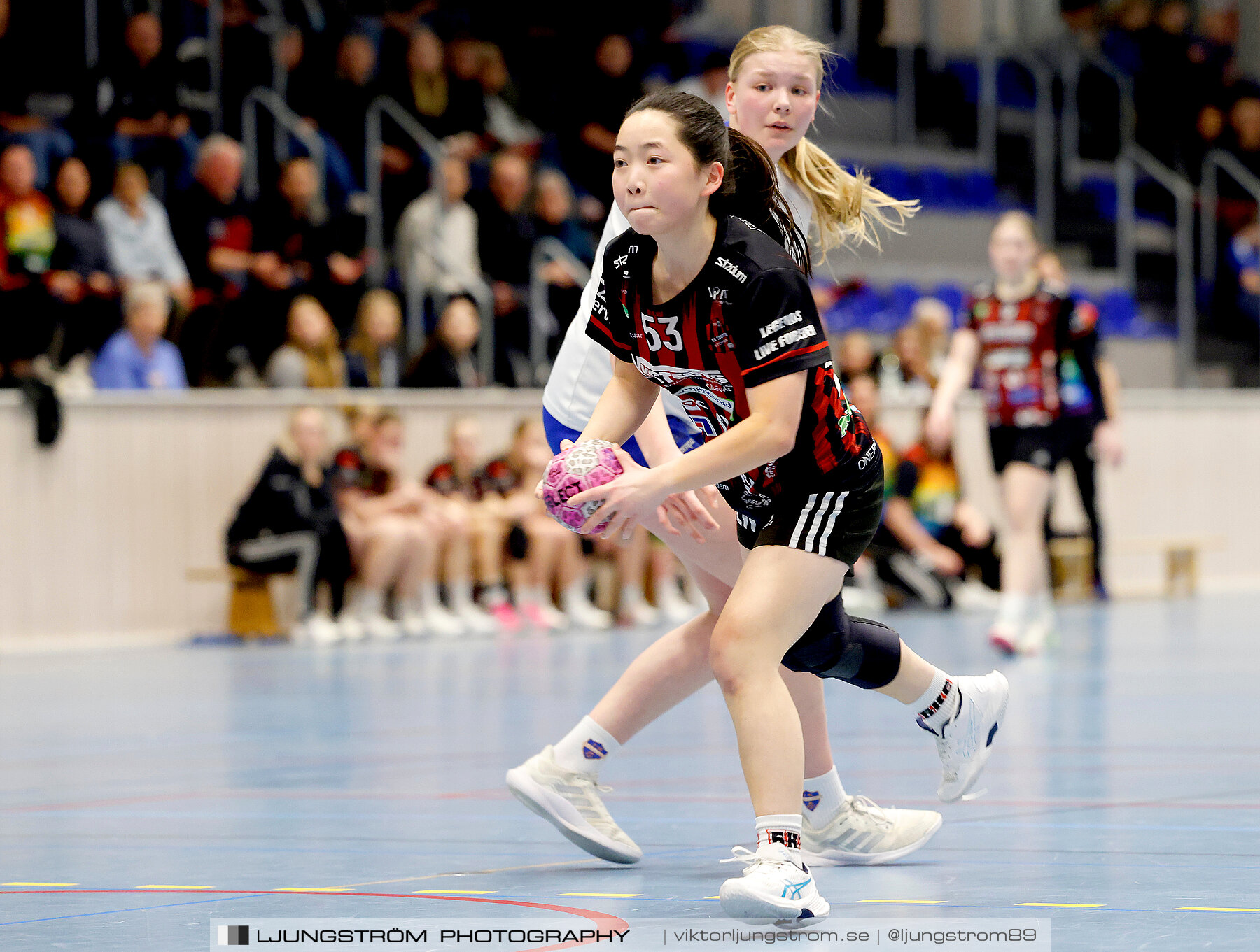 USM F14 Steg 4A HK Country-IK Baltichov Vit 13-23,dam,Kavelbro Arena,Skövde,Sverige,Ungdoms-SM,Handboll,2024,333887