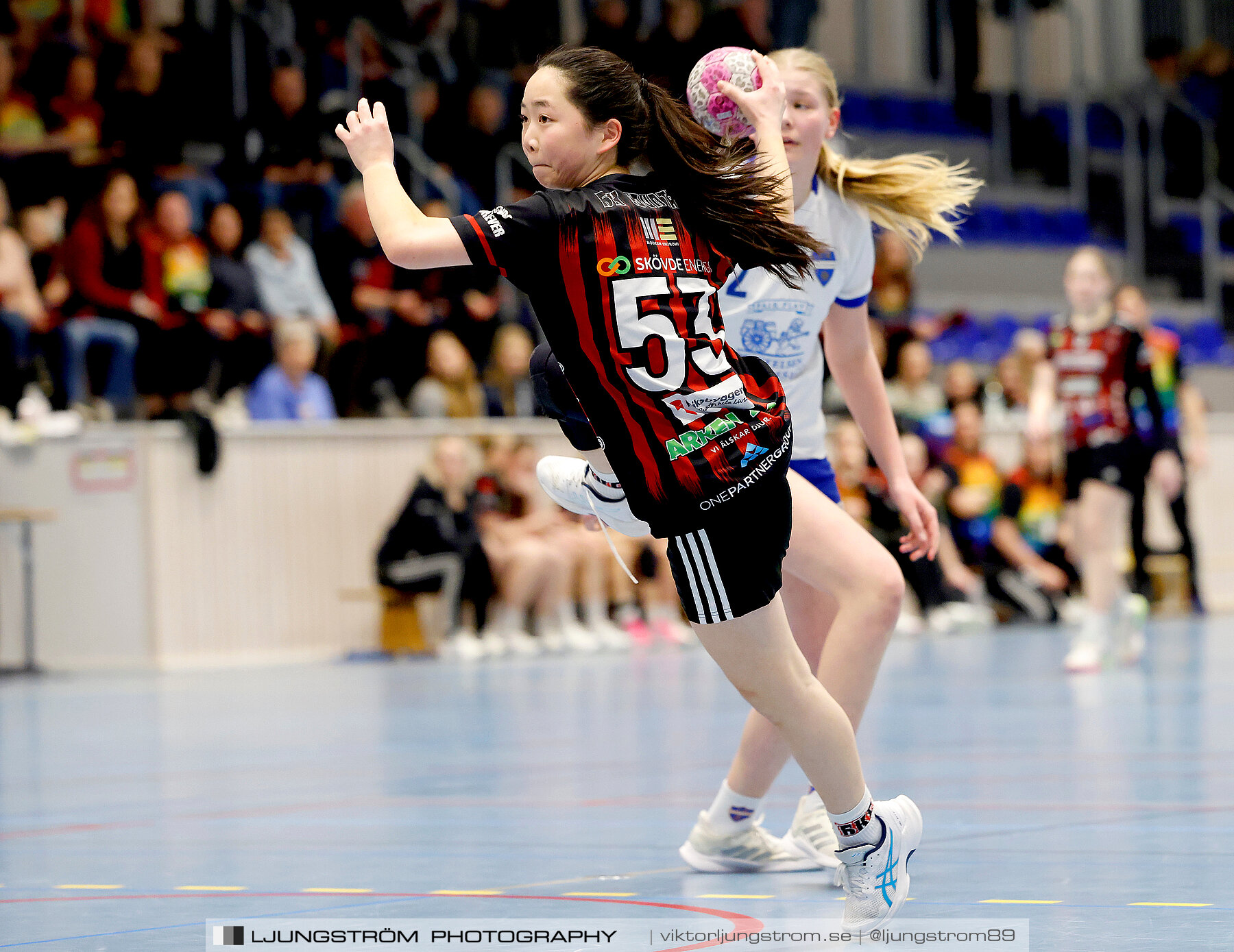 USM F14 Steg 4A HK Country-IK Baltichov Vit 13-23,dam,Kavelbro Arena,Skövde,Sverige,Ungdoms-SM,Handboll,2024,333888