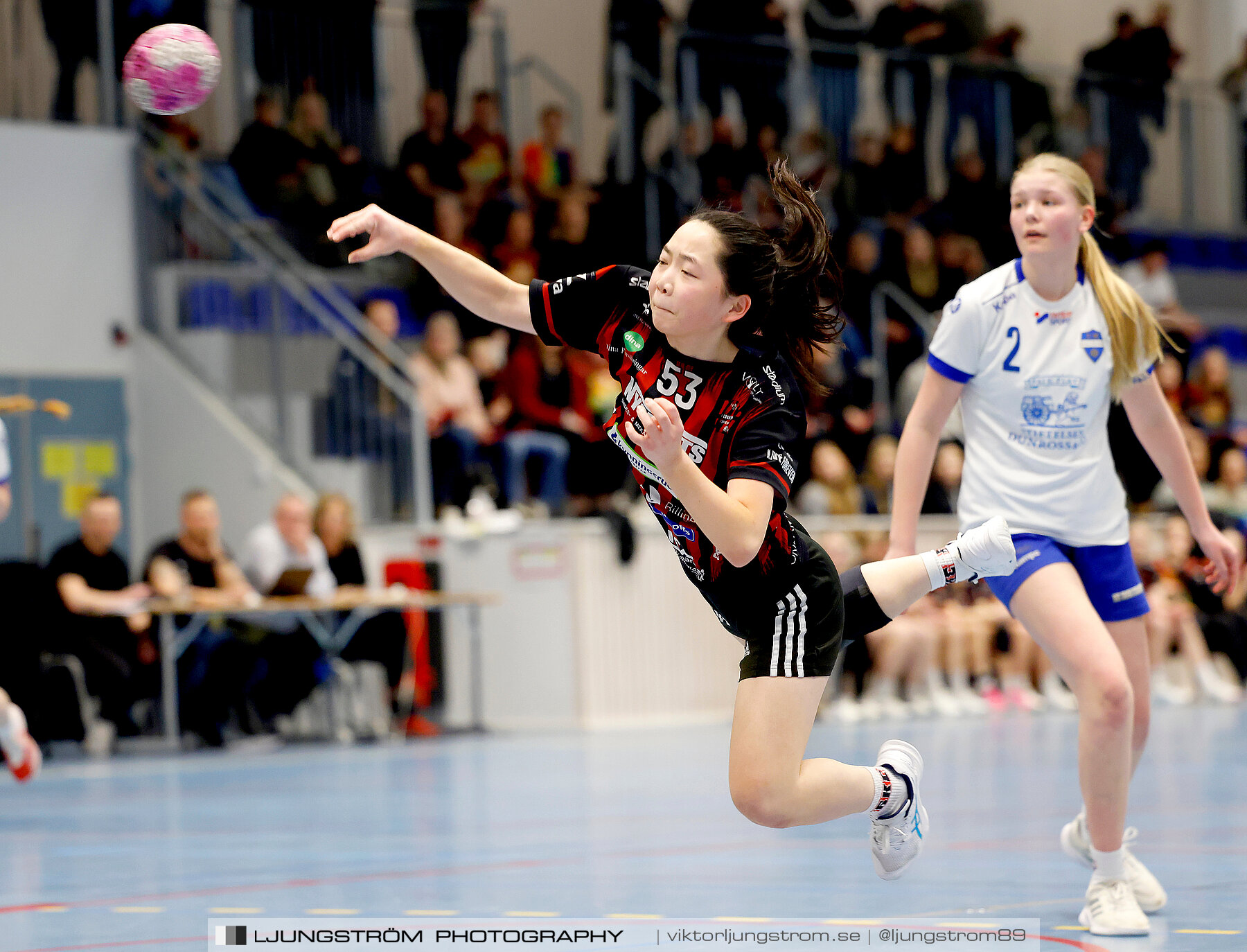 USM F14 Steg 4A HK Country-IK Baltichov Vit 13-23,dam,Kavelbro Arena,Skövde,Sverige,Ungdoms-SM,Handboll,2024,333890