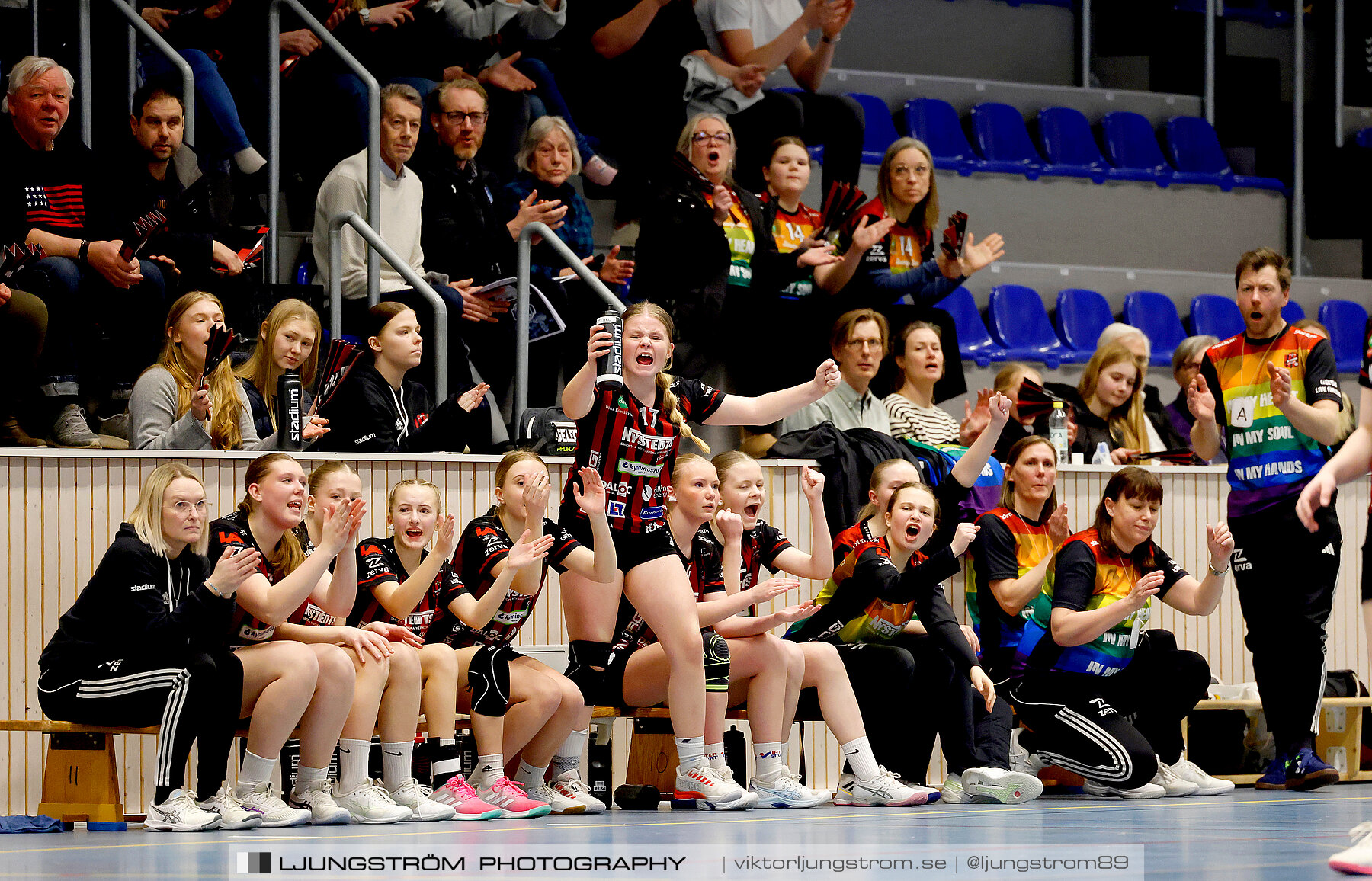 USM F14 Steg 4A HK Country-IK Baltichov Vit 13-23,dam,Kavelbro Arena,Skövde,Sverige,Ungdoms-SM,Handboll,2024,333891