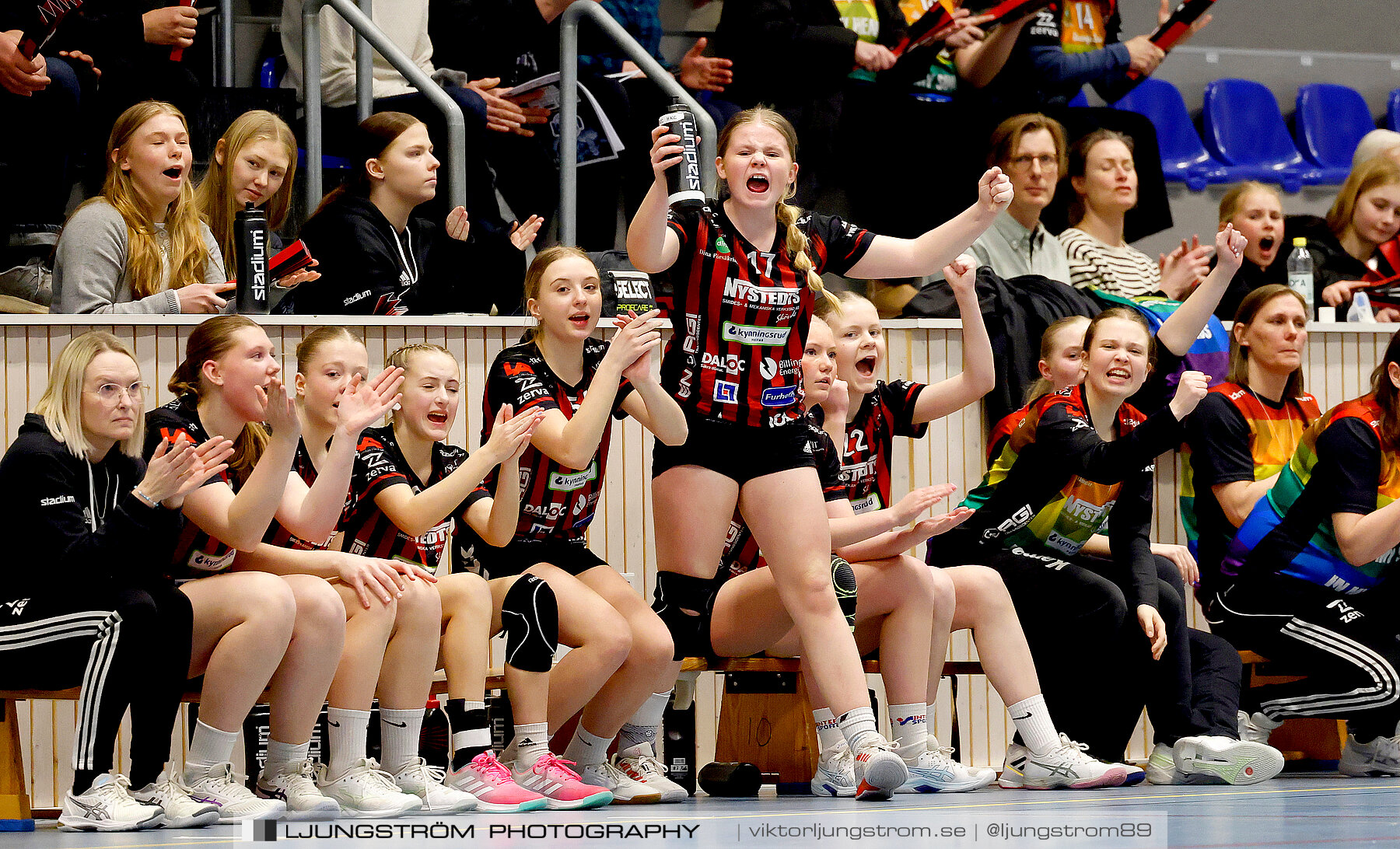 USM F14 Steg 4A HK Country-IK Baltichov Vit 13-23,dam,Kavelbro Arena,Skövde,Sverige,Ungdoms-SM,Handboll,2024,333892