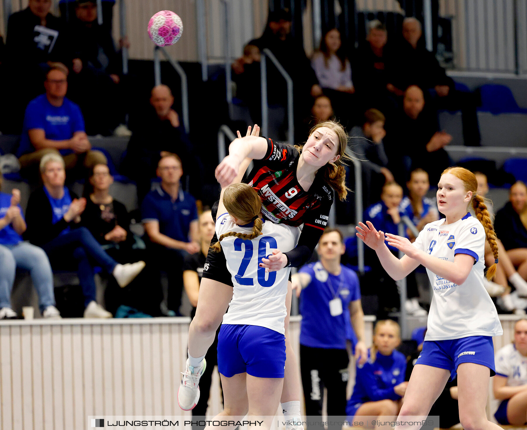 USM F14 Steg 4A HK Country-IK Baltichov Vit 13-23,dam,Kavelbro Arena,Skövde,Sverige,Ungdoms-SM,Handboll,2024,333899