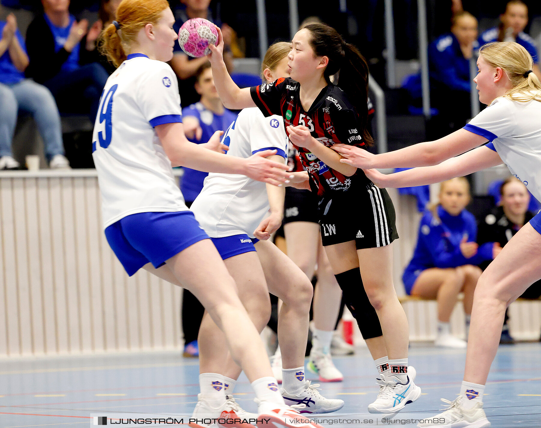 USM F14 Steg 4A HK Country-IK Baltichov Vit 13-23,dam,Kavelbro Arena,Skövde,Sverige,Ungdoms-SM,Handboll,2024,333902