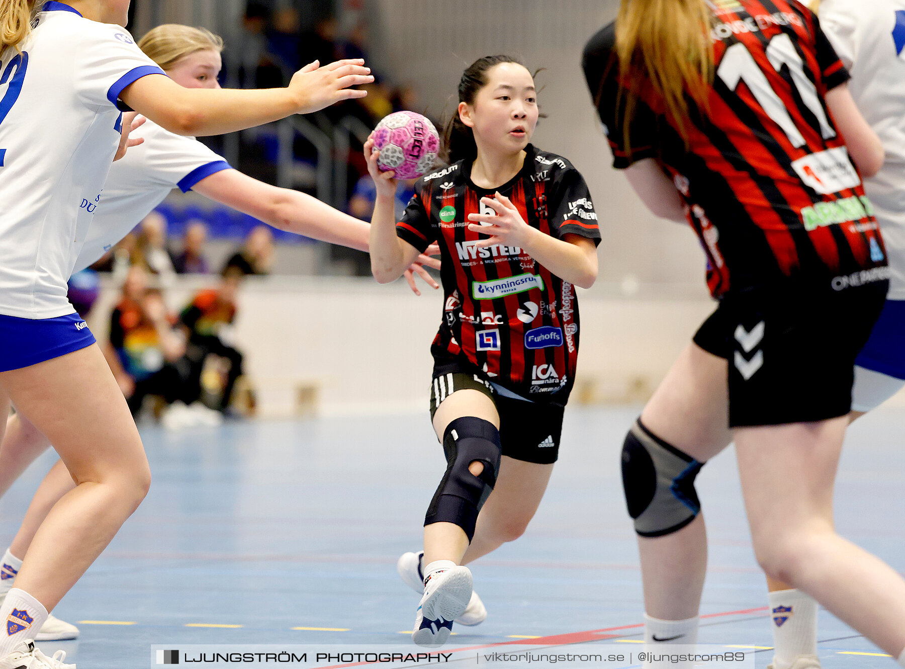 USM F14 Steg 4A HK Country-IK Baltichov Vit 13-23,dam,Kavelbro Arena,Skövde,Sverige,Ungdoms-SM,Handboll,2024,333909