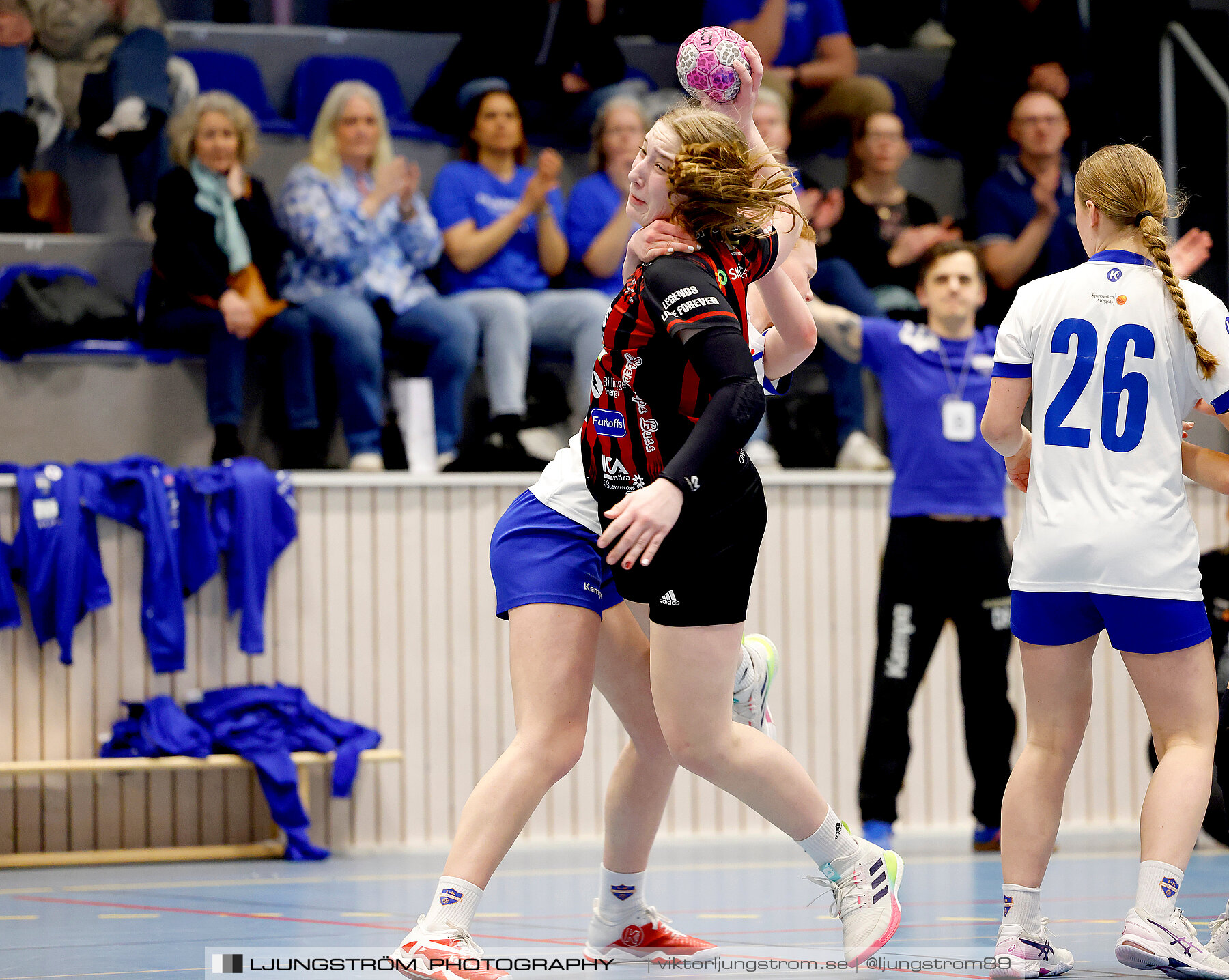 USM F14 Steg 4A HK Country-IK Baltichov Vit 13-23,dam,Kavelbro Arena,Skövde,Sverige,Ungdoms-SM,Handboll,2024,333911