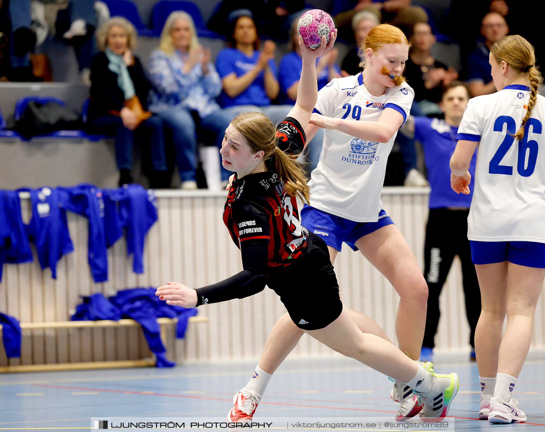 USM F14 Steg 4A HK Country-IK Baltichov Vit 13-23,dam,Kavelbro Arena,Skövde,Sverige,Ungdoms-SM,Handboll,2024,333913